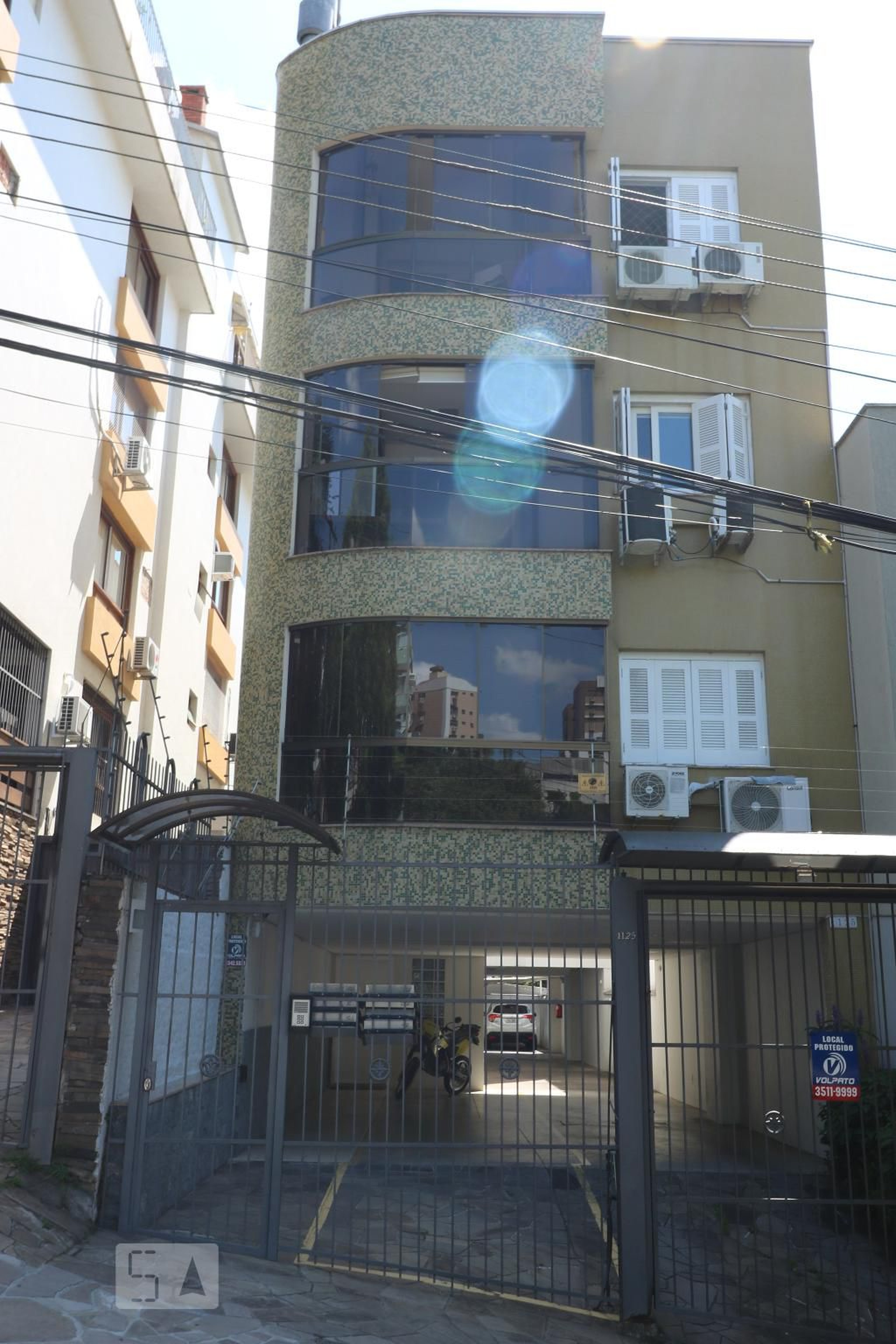 Fachada do Prédio Condomínio em Rua Coronel Feijó, 1125