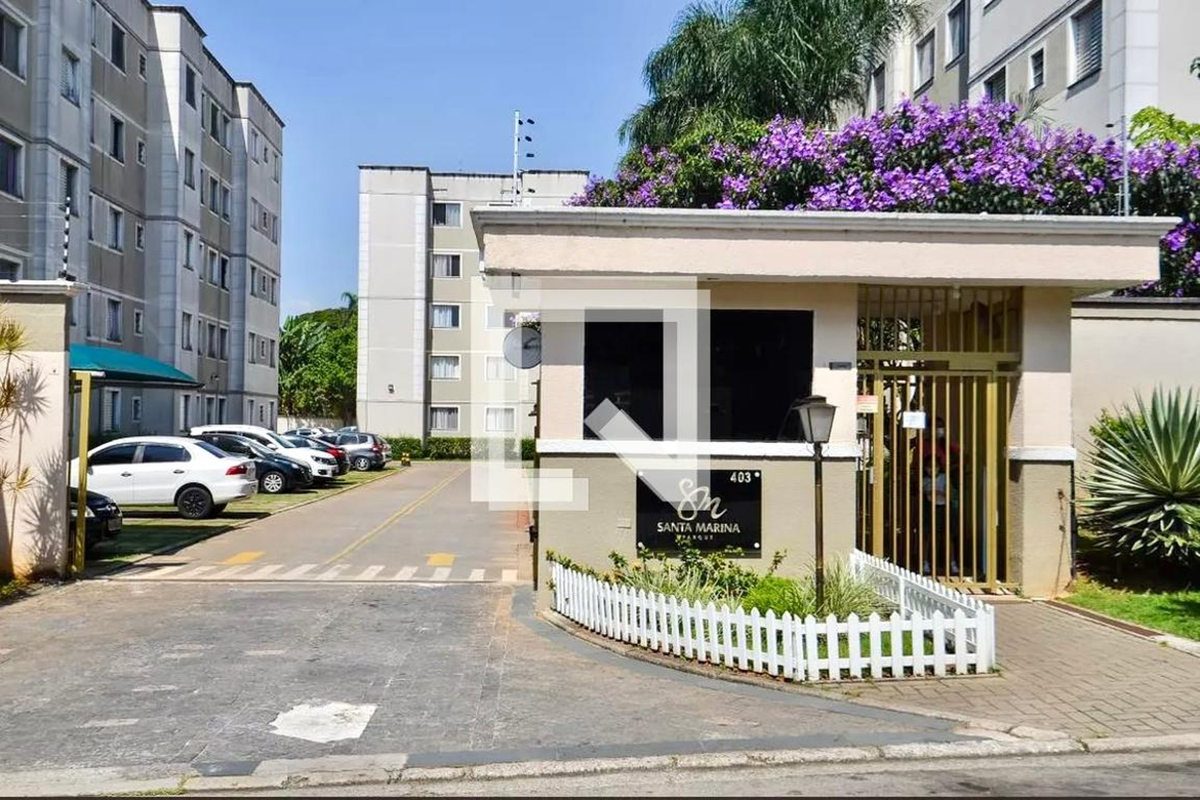 Fachada Residencial Santa Marina
