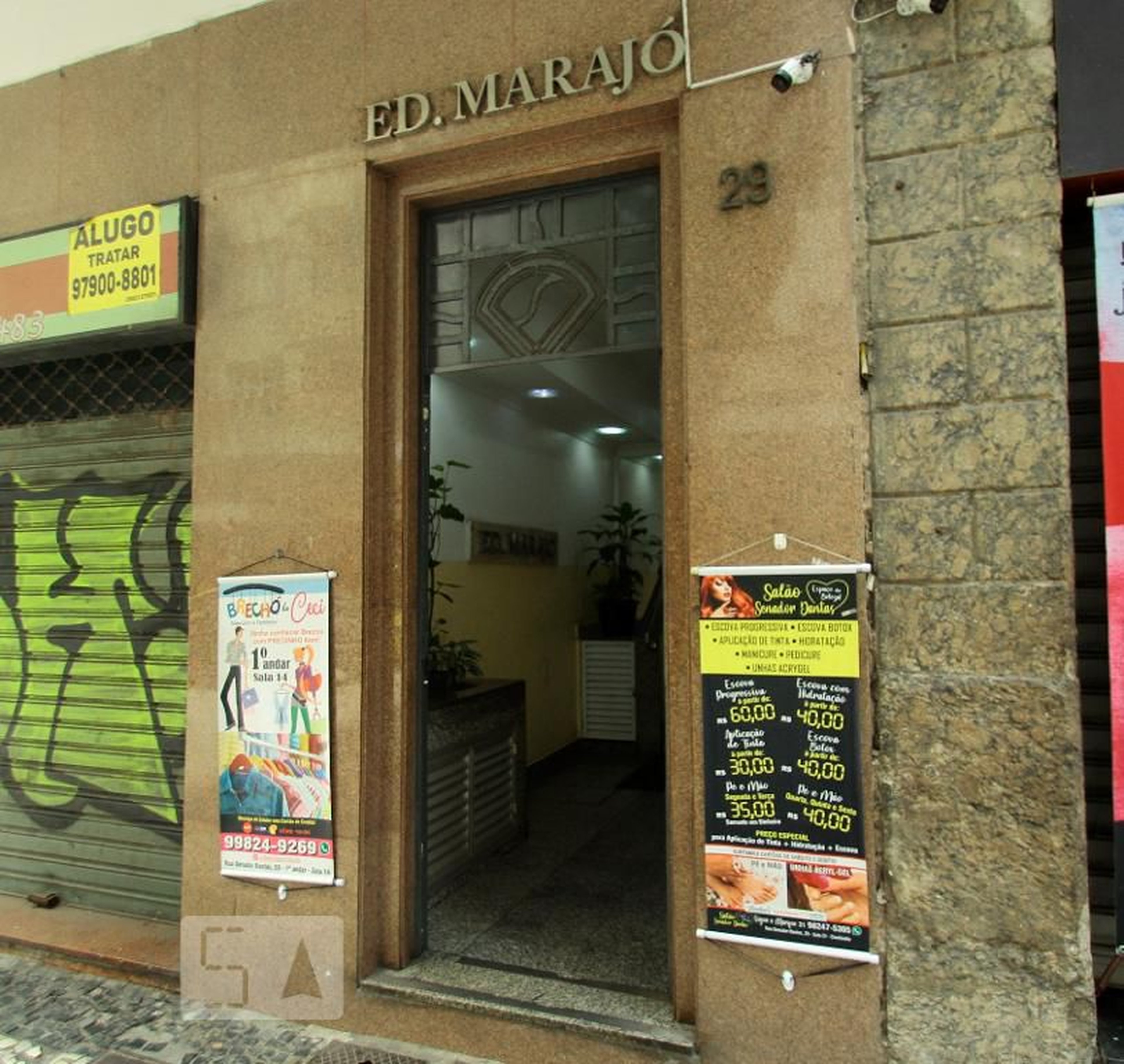 Fachada do Prédio Edifício Marajo