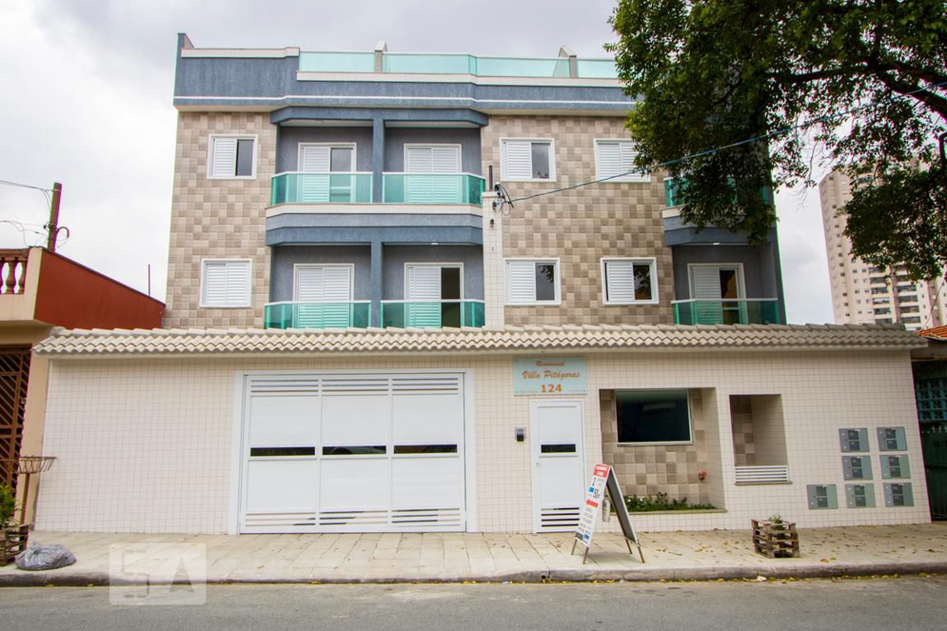 Fachada Condomínio Bloco Gama