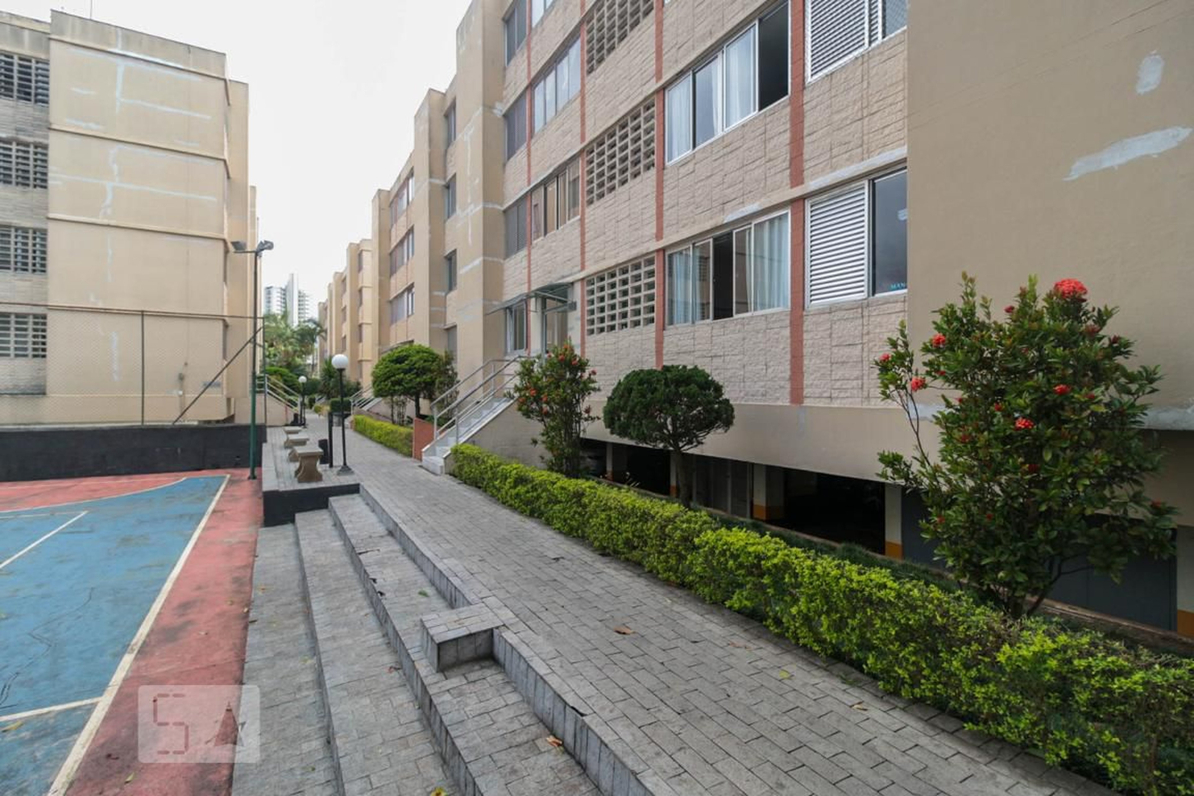 Fachada do condomínio Condomínio Centro Residencial Jardim da Saúde