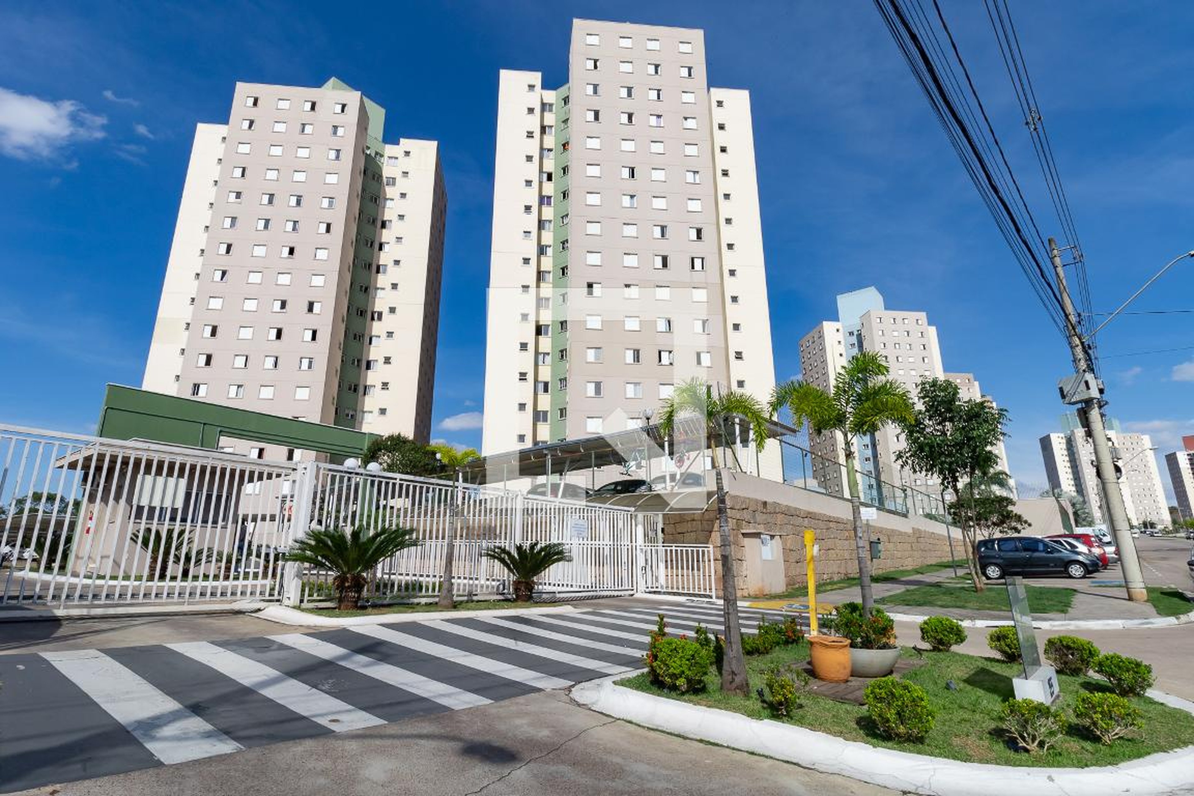 Fachada do Condomínio Residencial Orquídea