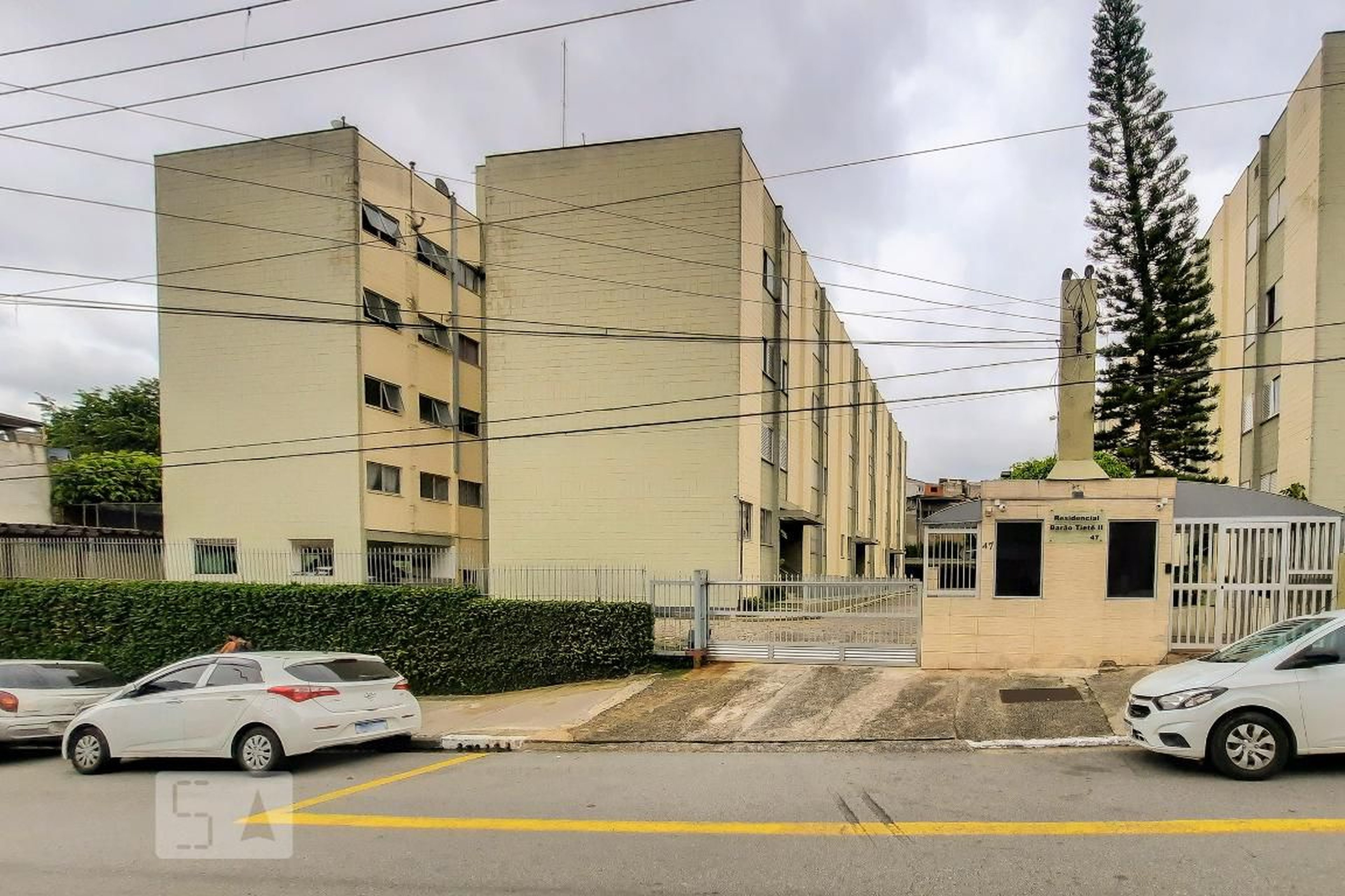 Fachada do Condomínio Condomínio Barão do Tiete II