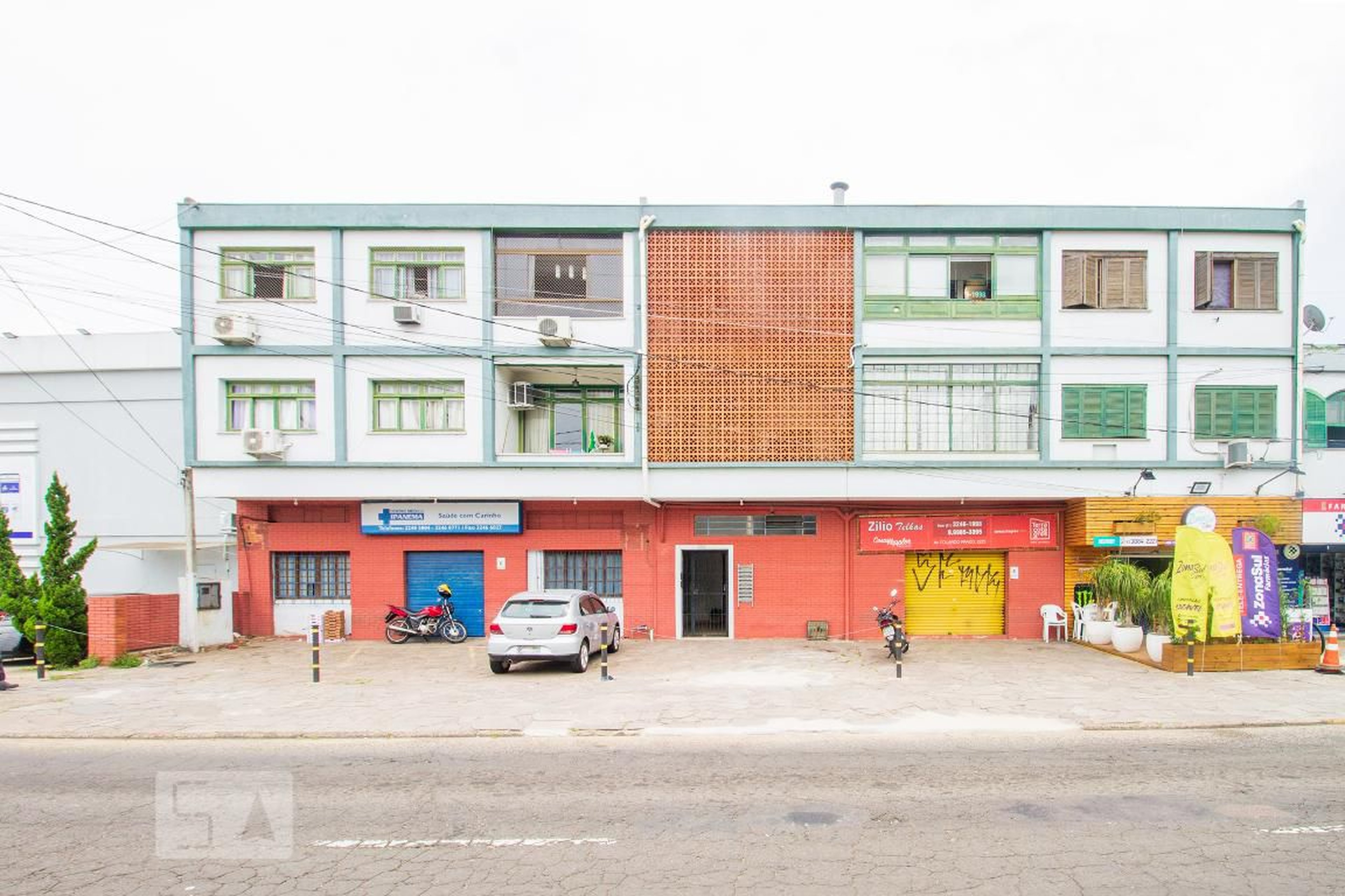 Fachada Condomínio em Avenida Eduardo Prado, 2225