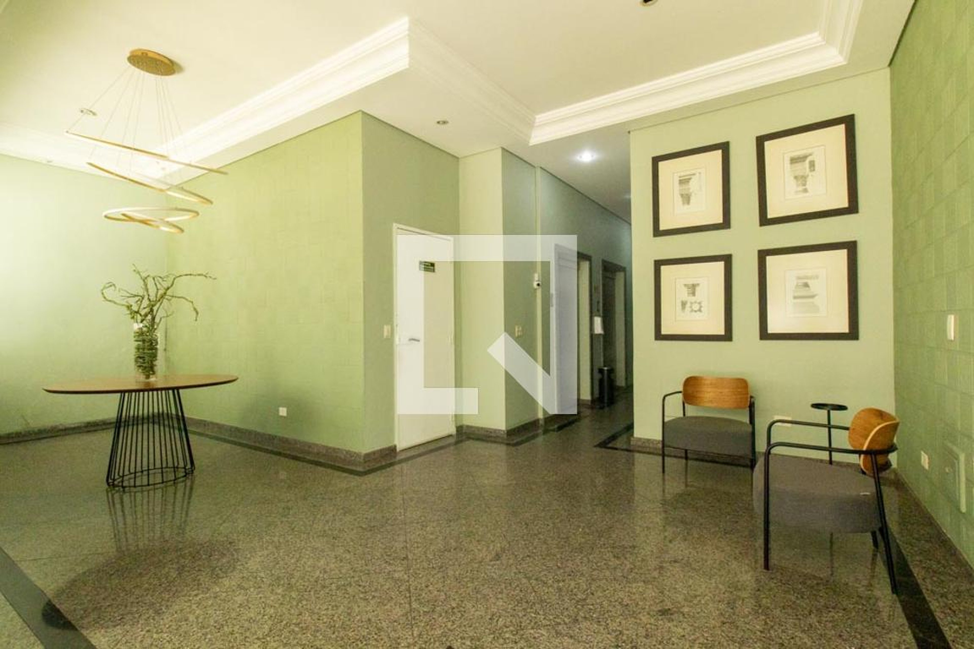 Hall de entrada - Edifício Batel Residence