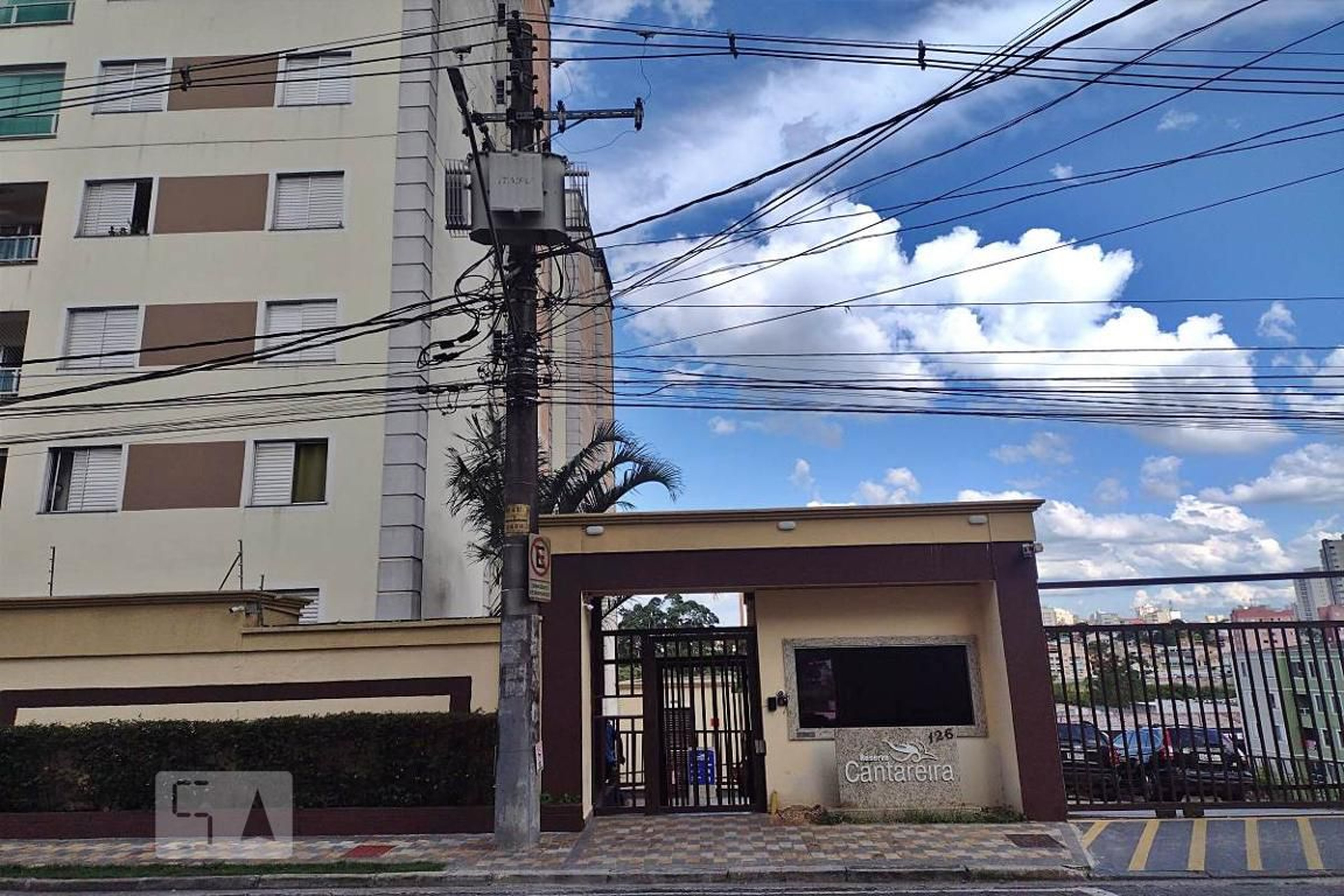 Fachada Condomínio em Rua Zumbí dos Palmares, 106