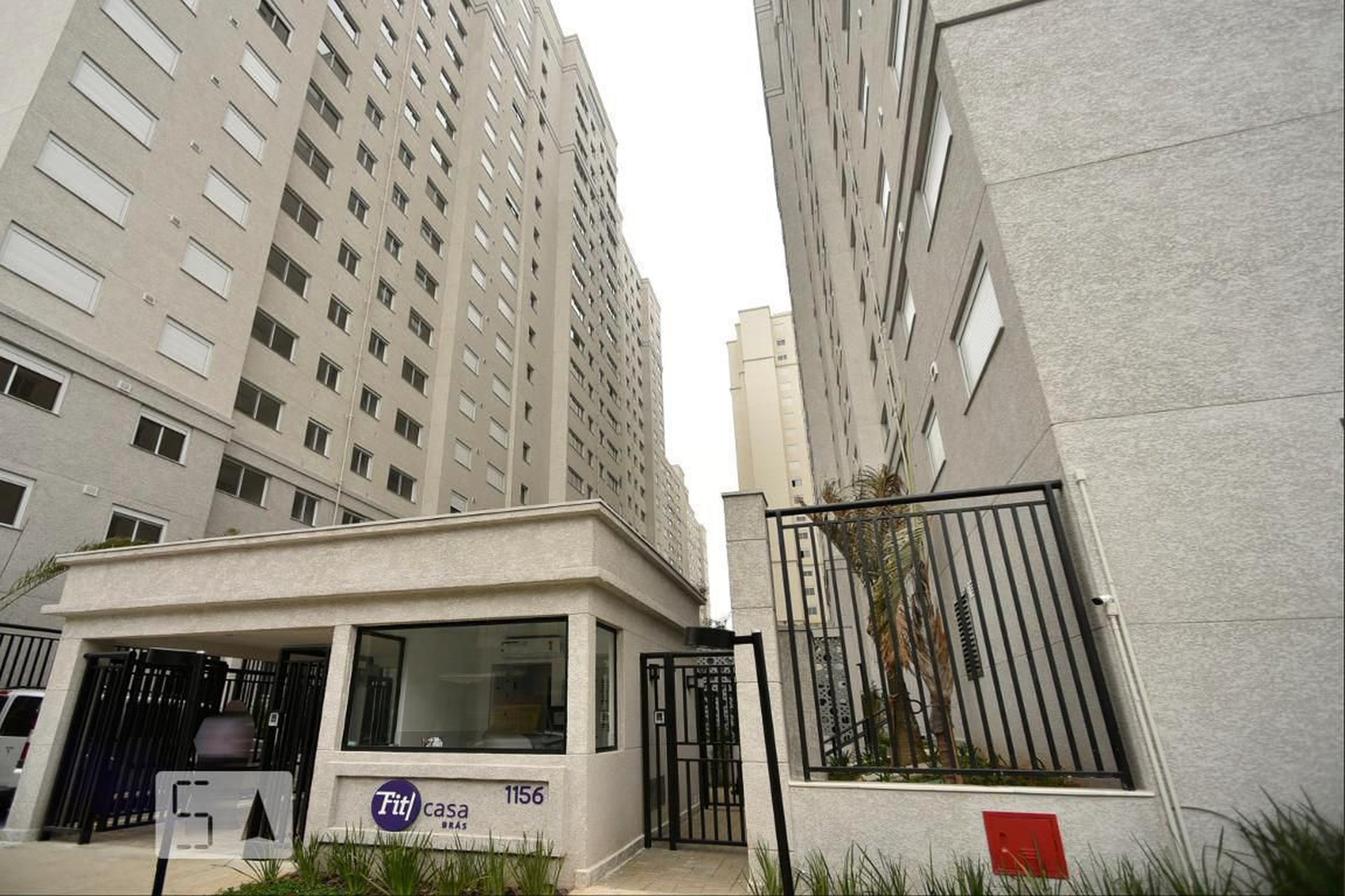 Fachada Condomínio Fit Casa Brás