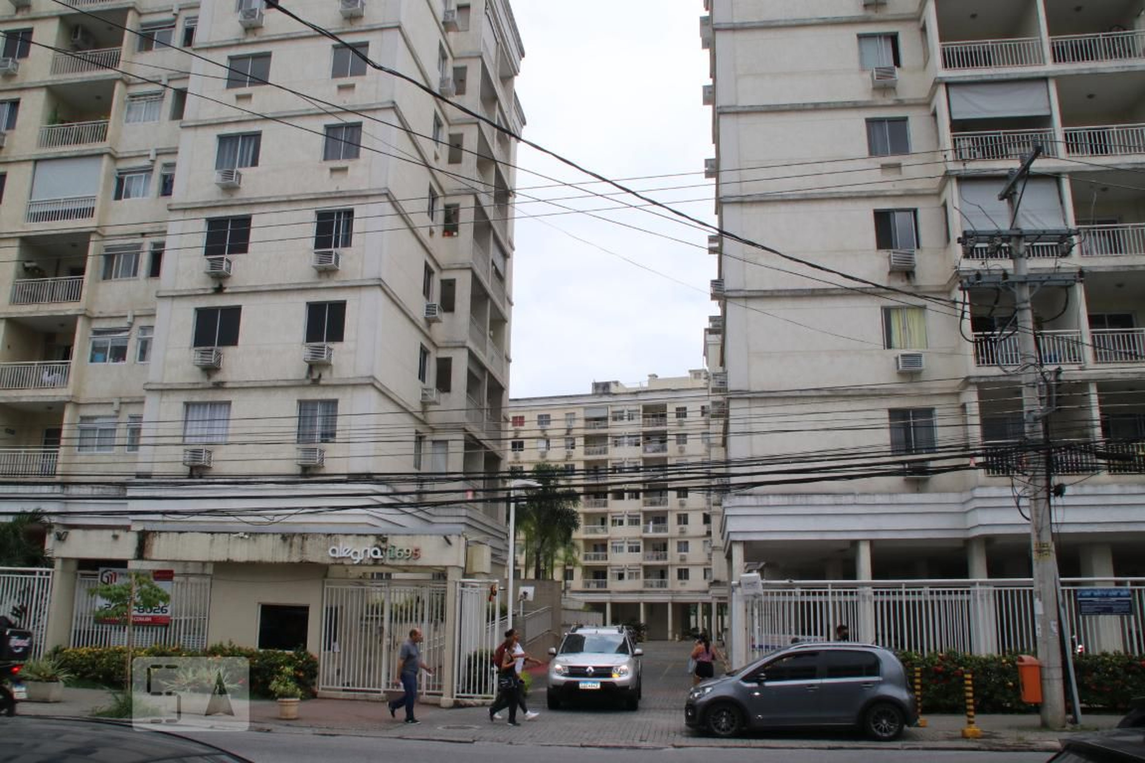 Fachada do Condomínio Condomínio Alegria Clube Residencial