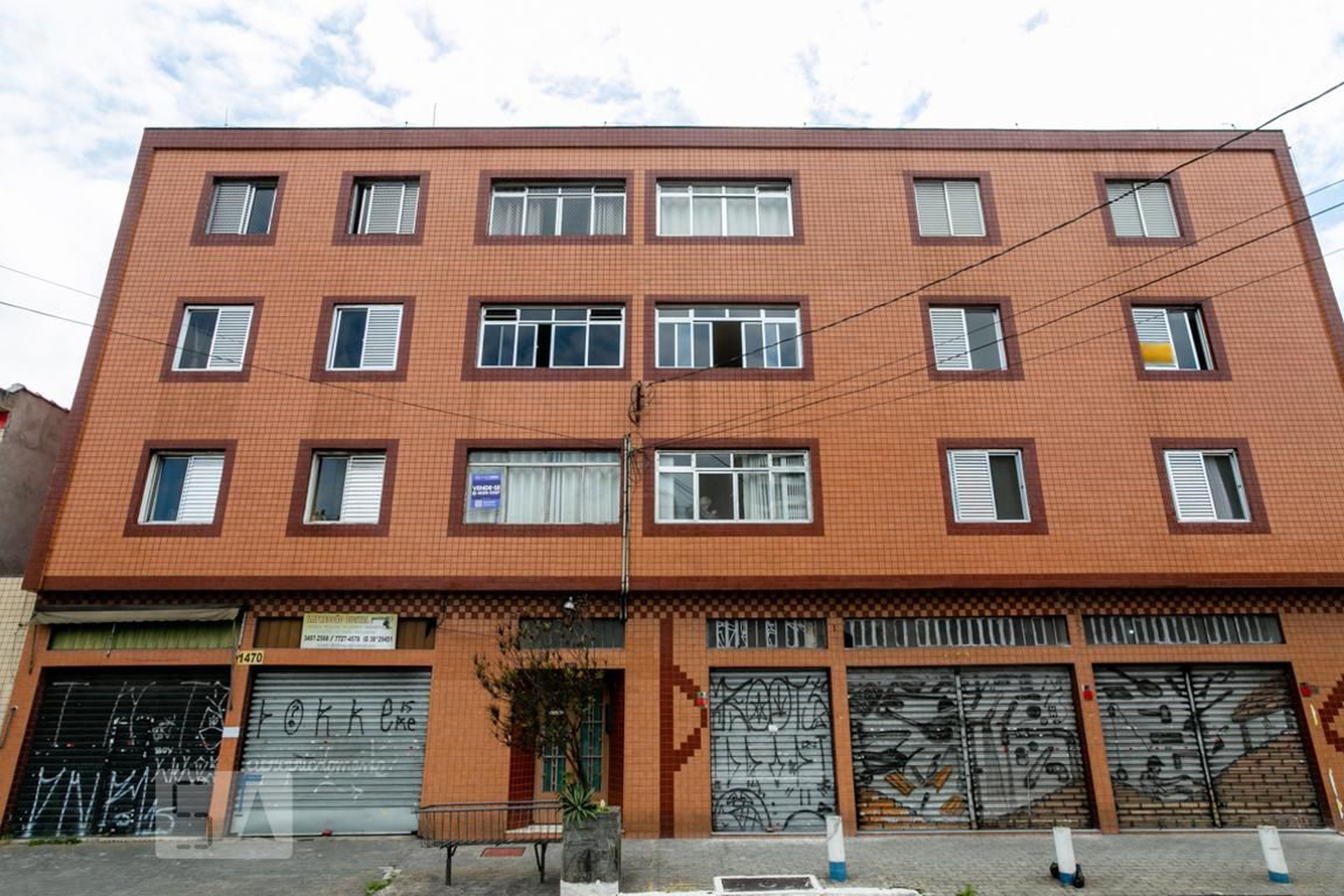 Fachada do prédio Condomínio Ed. Elza