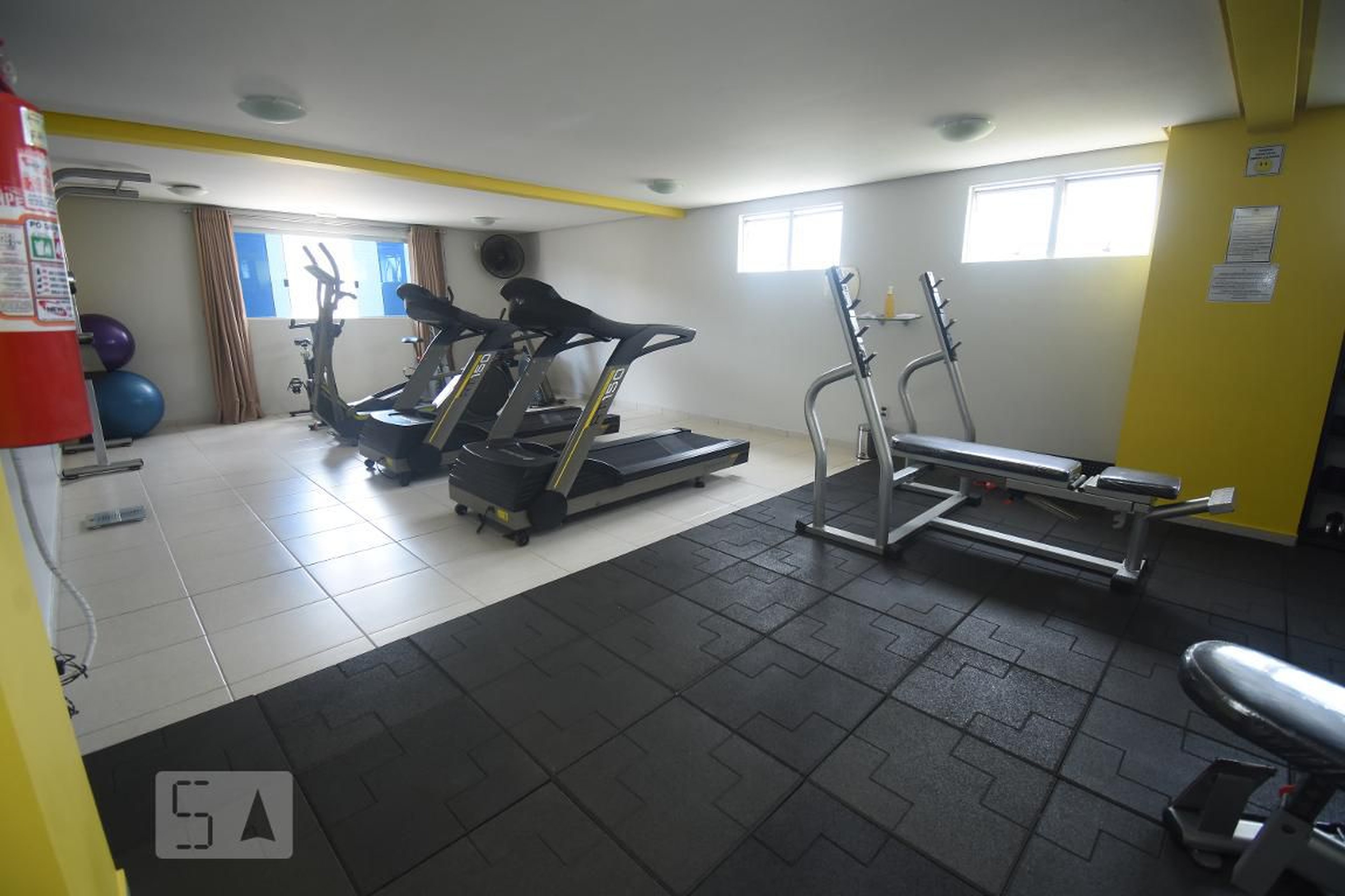 Área comum - Academia - 