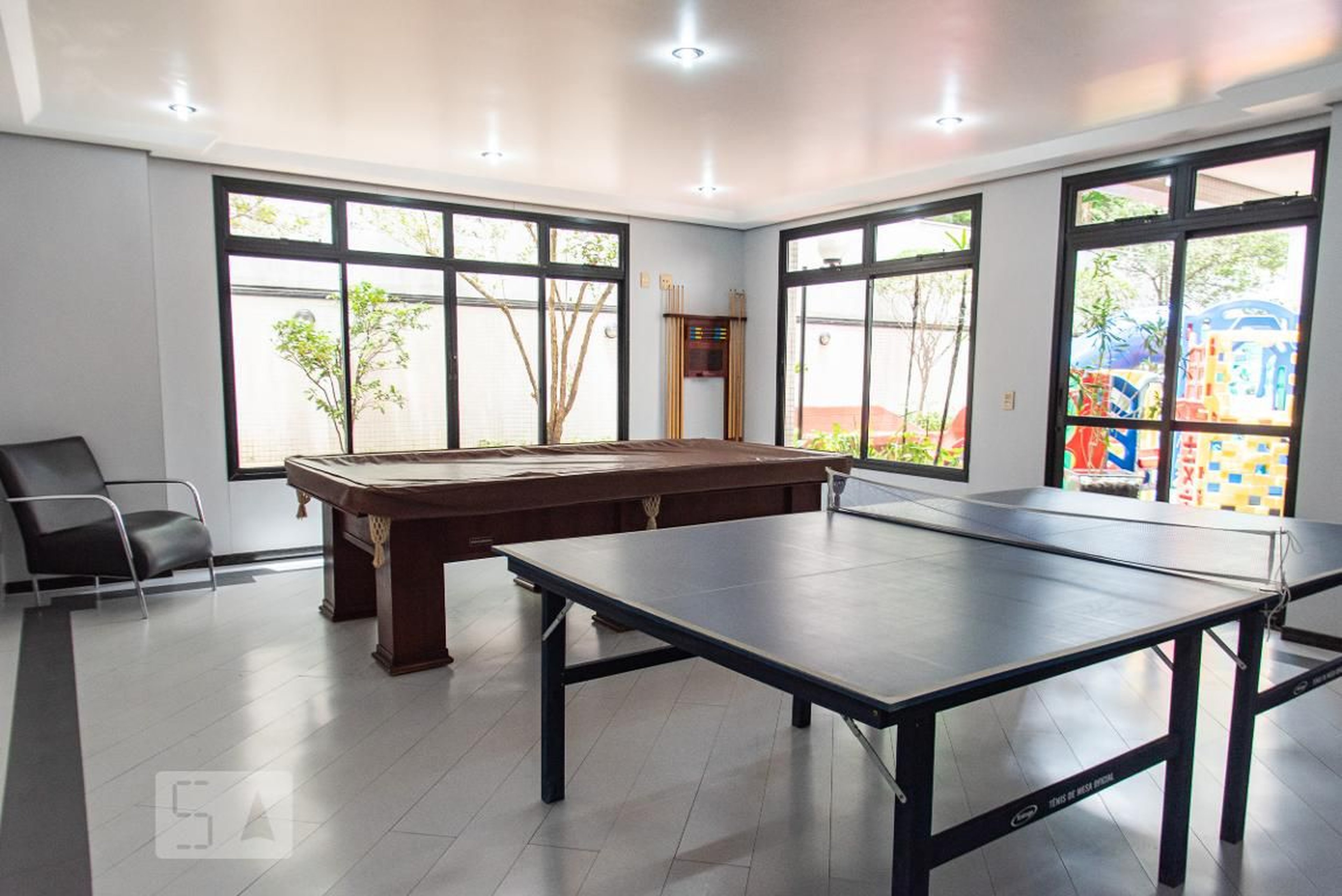 Salão de jogos - Edifício Lugano