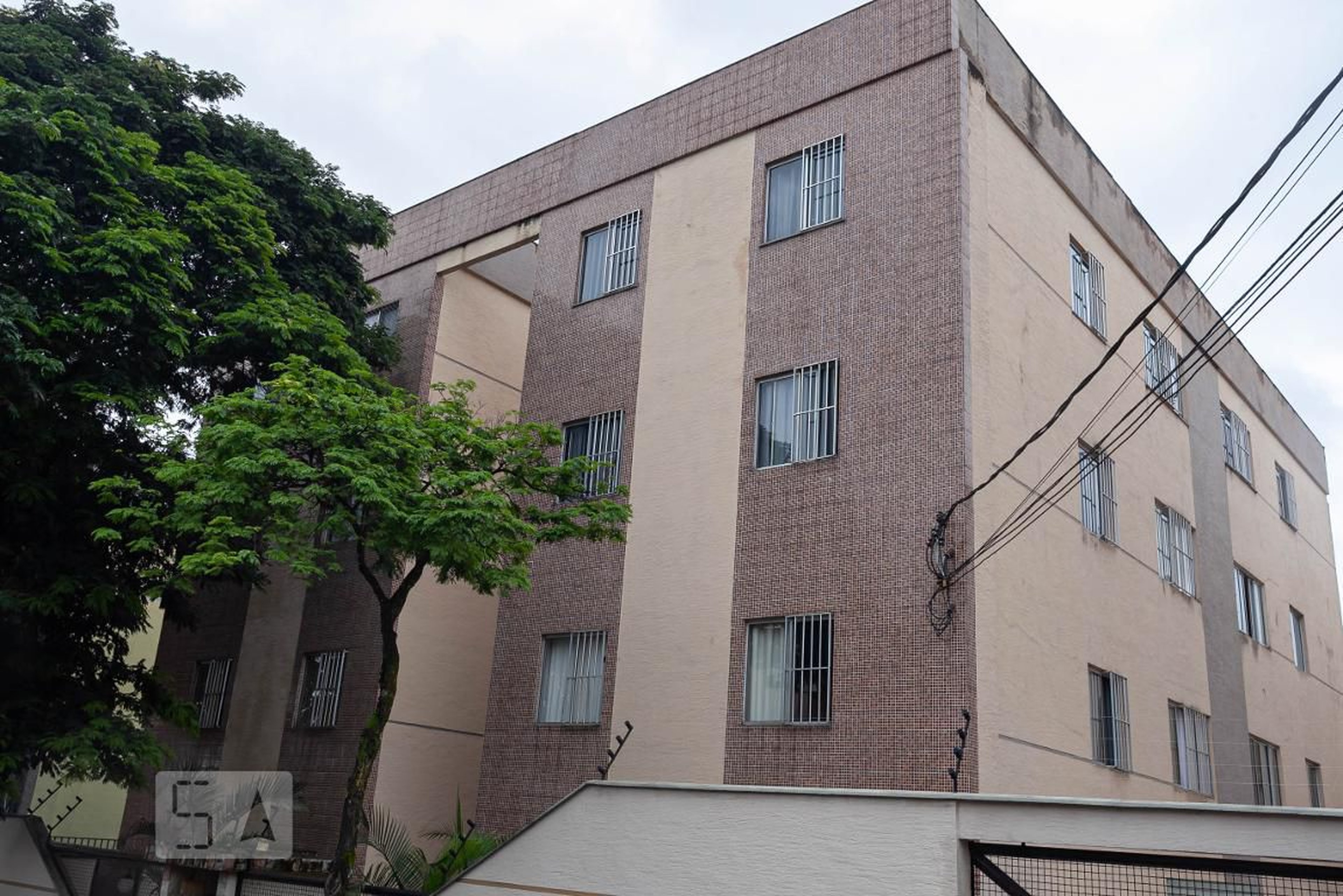 Fachada do prédio Residêncial Parque das Palmeiras