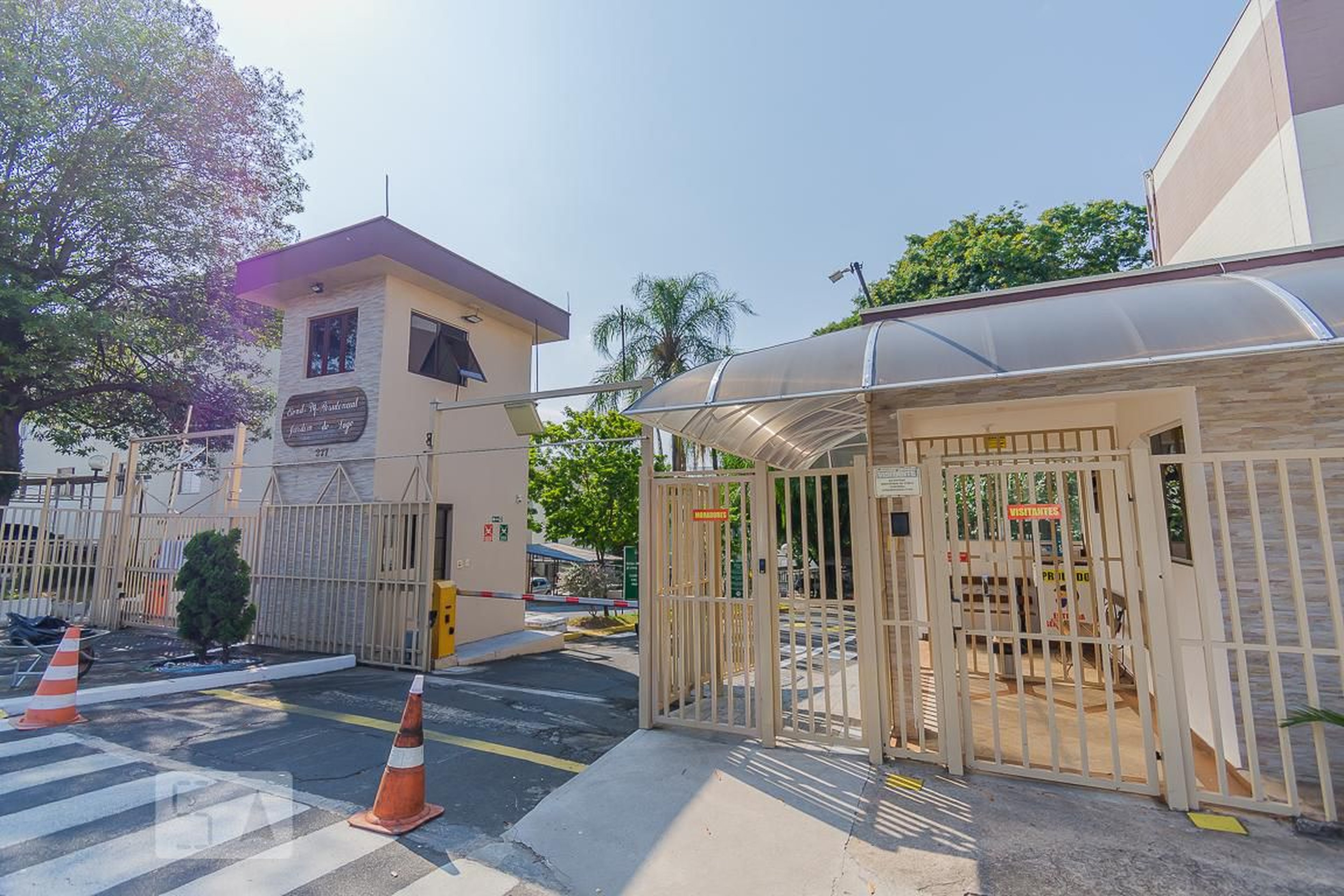 Fachada do Condomínio Residencial JD do Lago