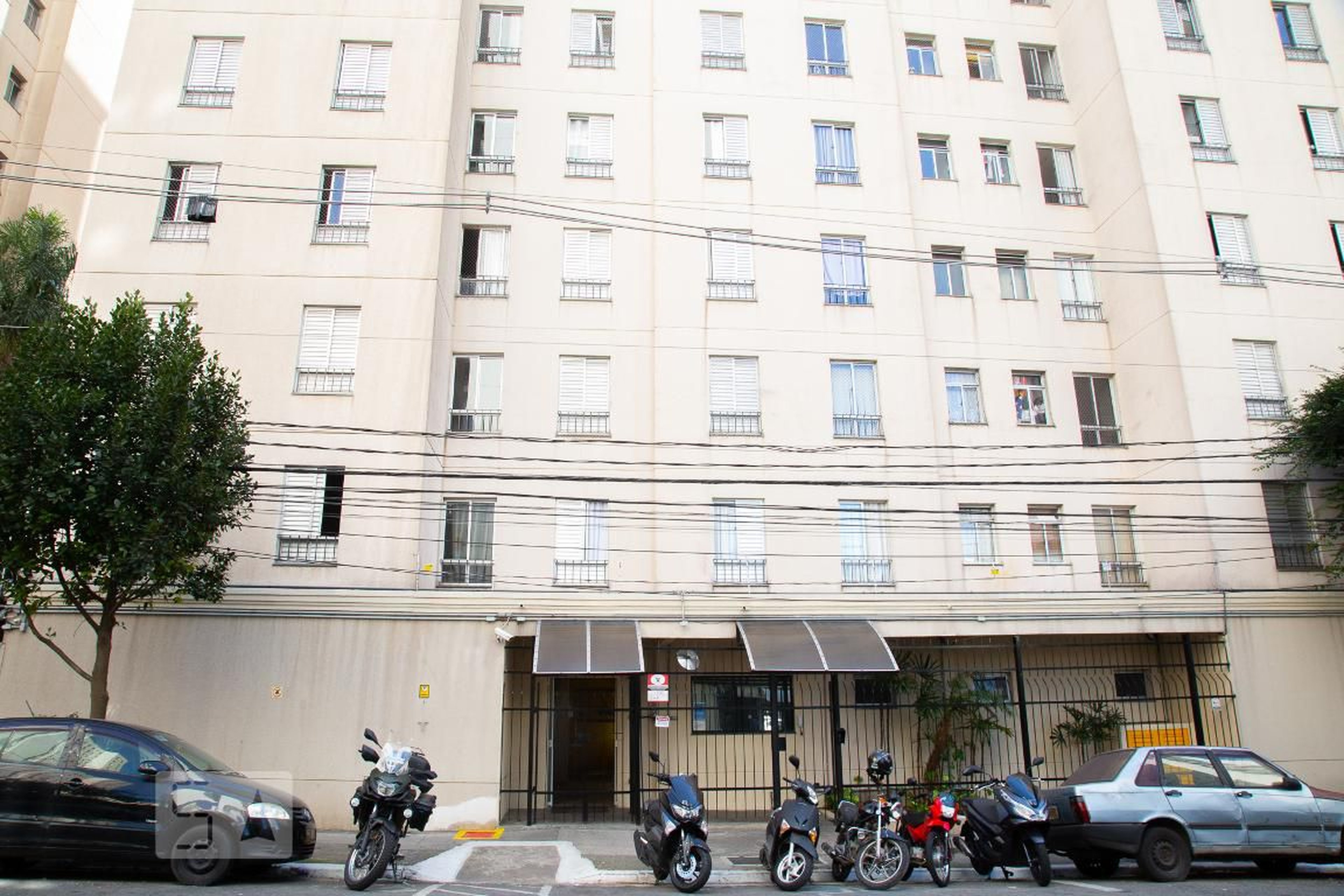 Fachada do Condomínio Residencial 25 de Janeiro