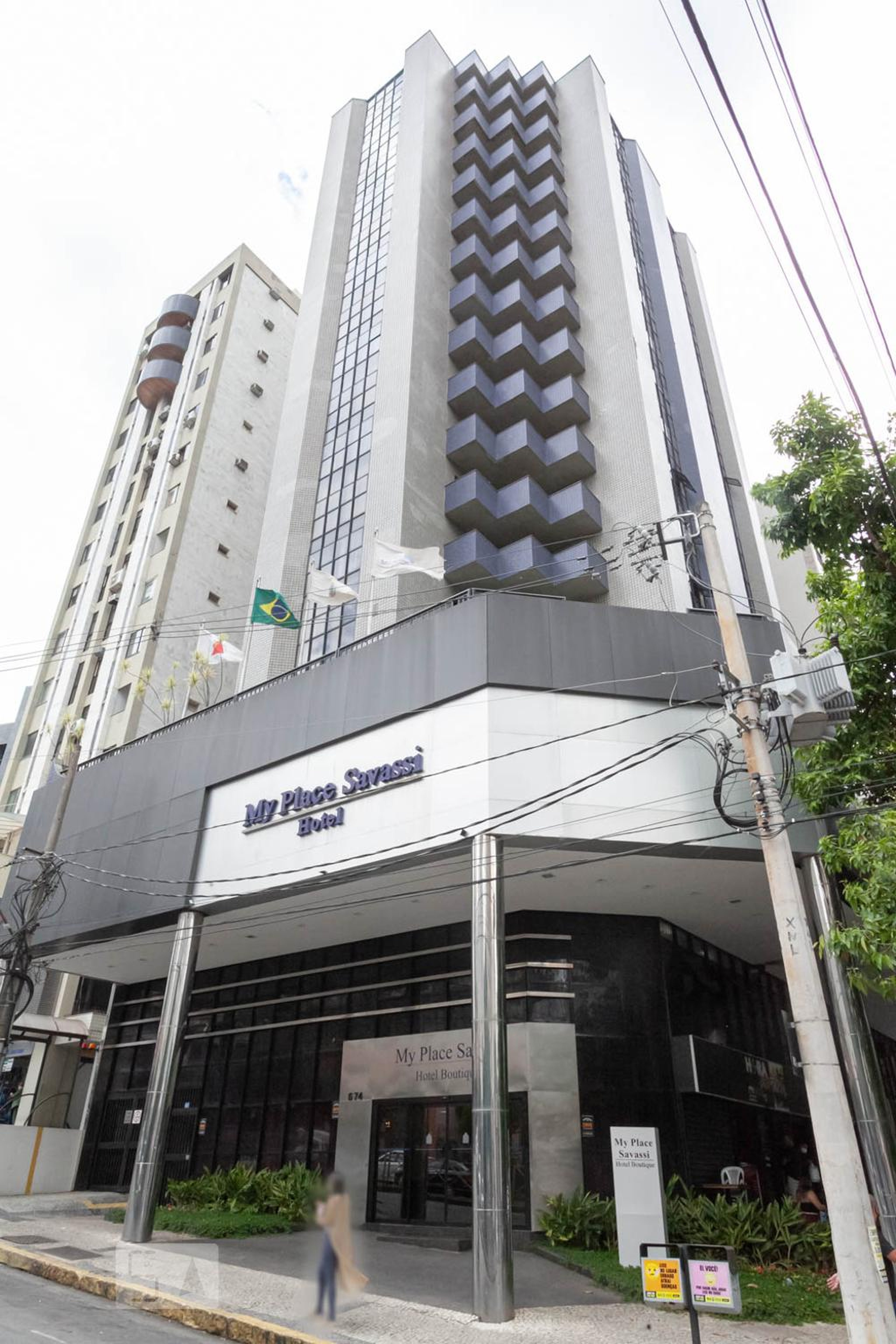 Fachada do prédio Edifício Engecom
