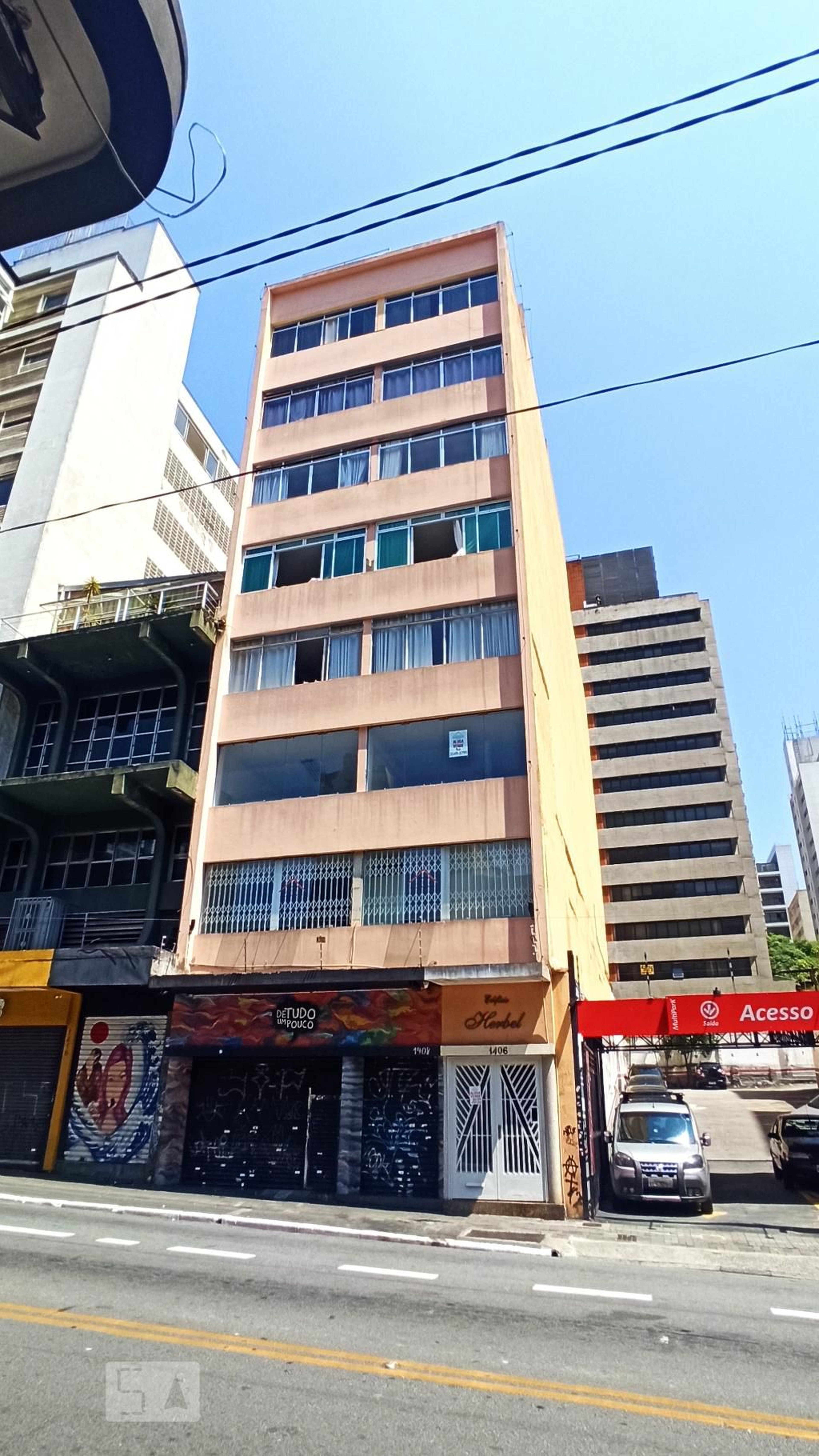 Fachada do Prédio Condomínio Herbeu