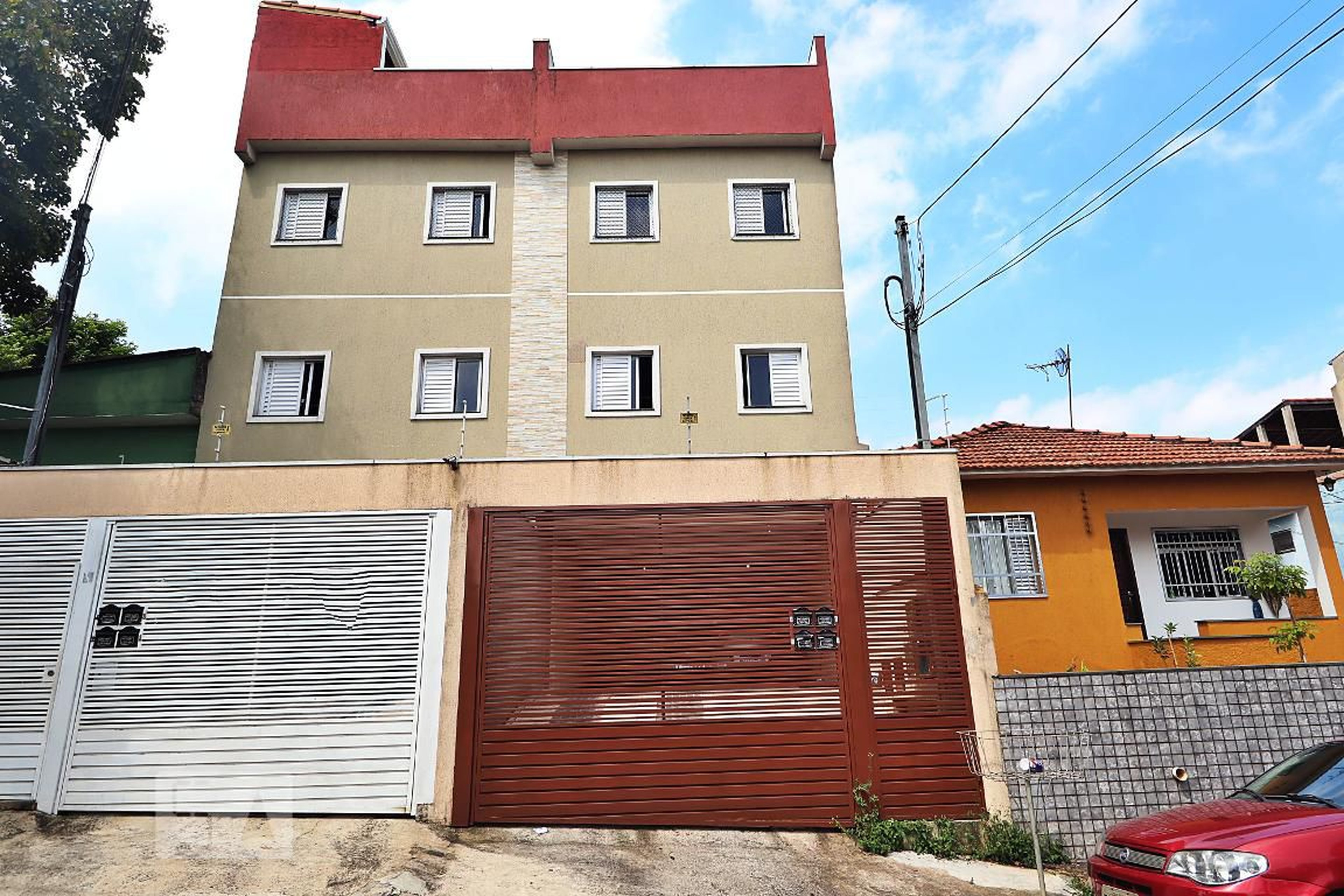 Fachada Condomínio Bloco Gama