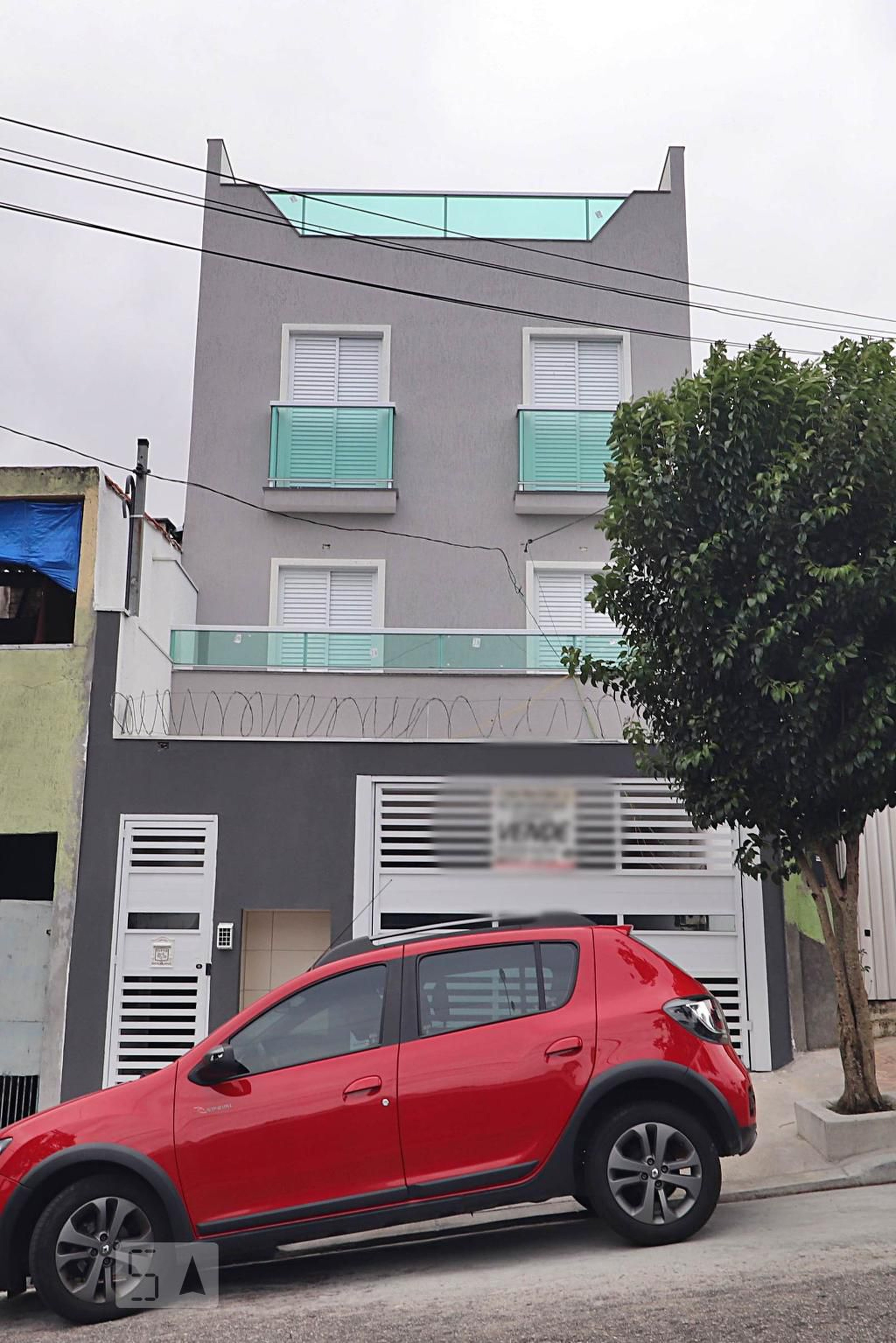 Fachada Condomínio em Rua Murici, 480