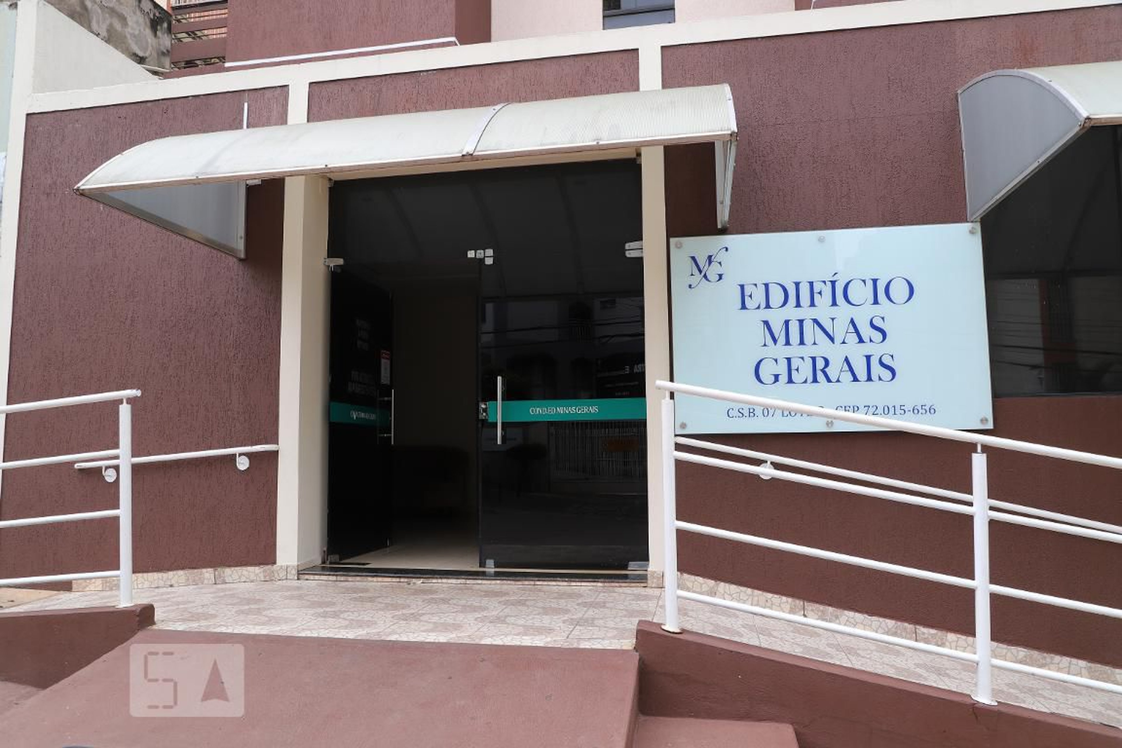 Fachada do Condomínio Edifício Minas Gerais