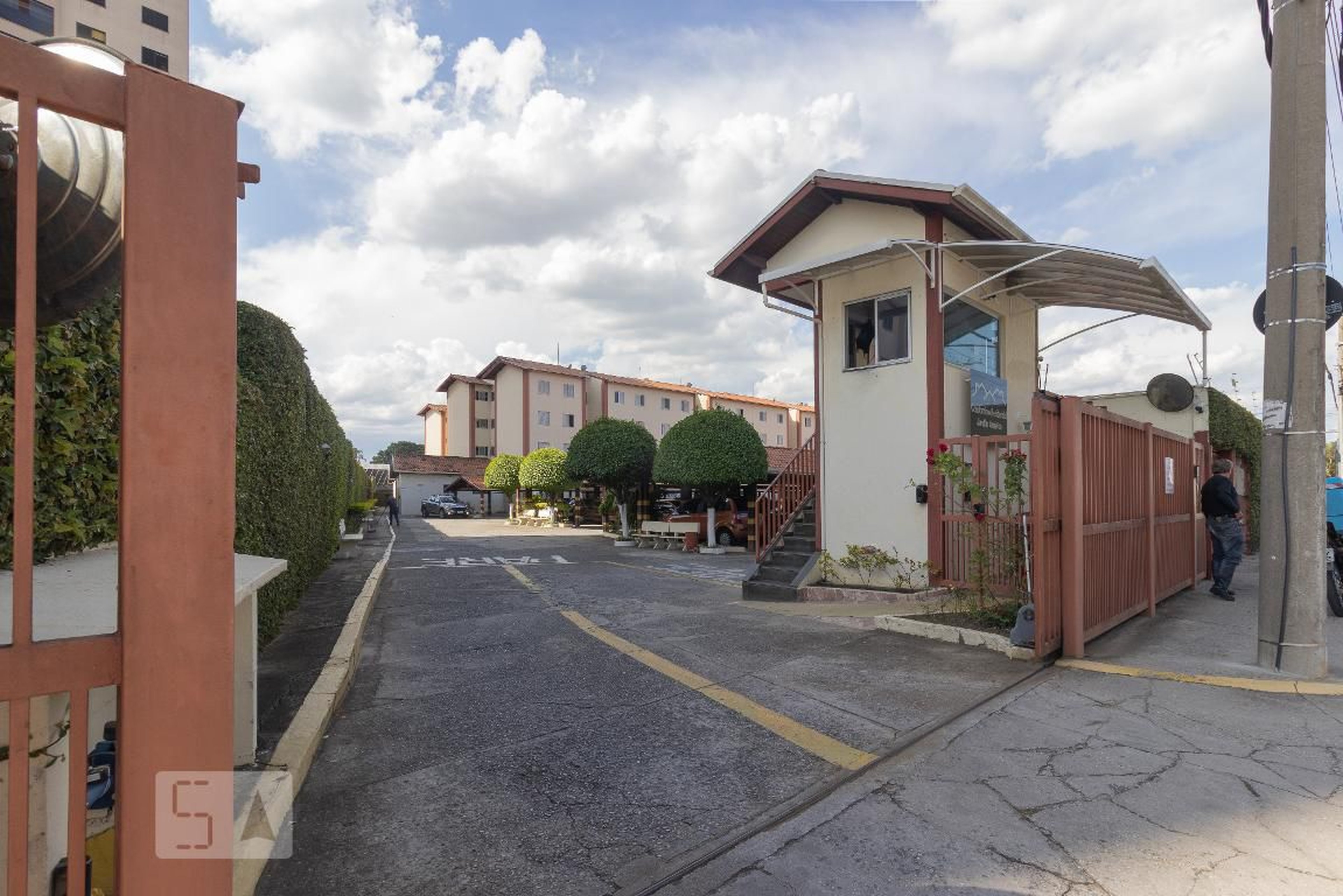 Fachada Condomínio Conjunto Residencial Jardim América