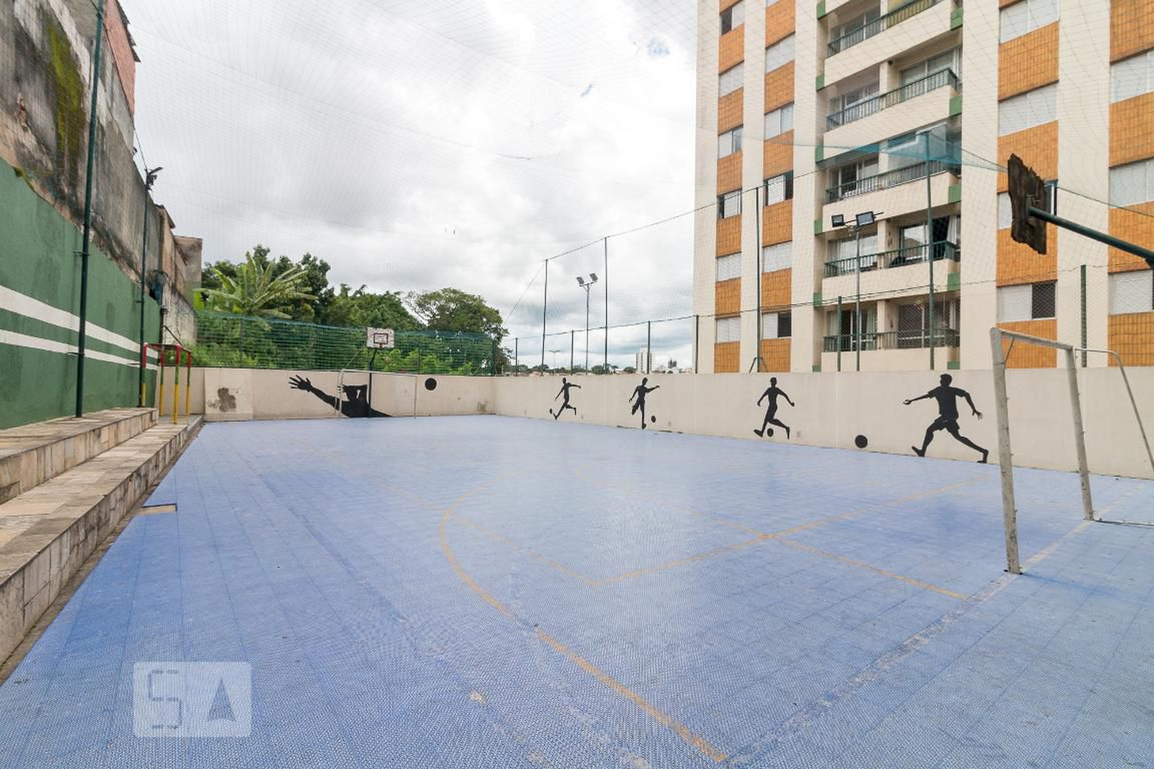 Quadra poliesportiva - Jardim das Flores