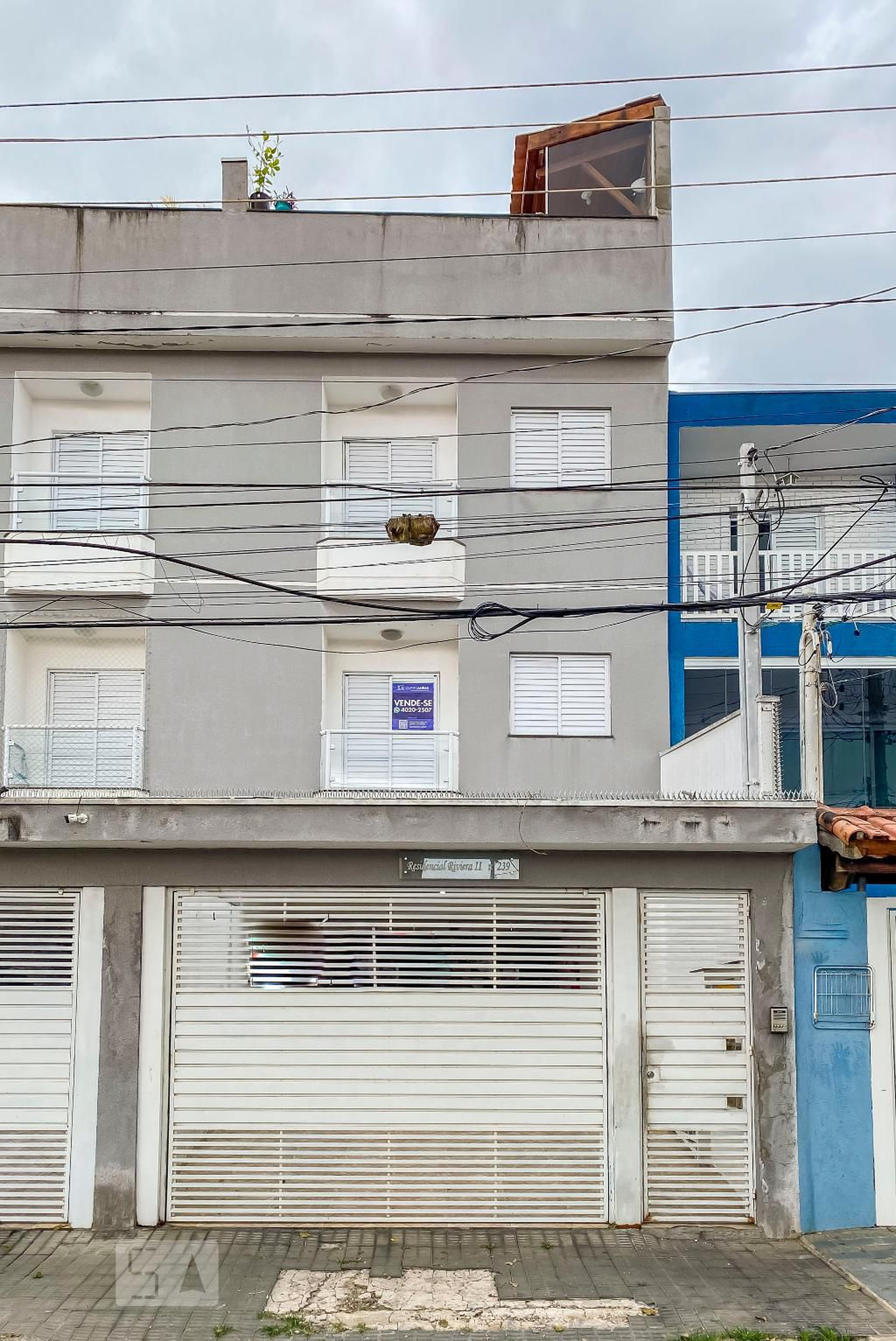 Fachada Condomínio em Rua Cosmópolis, 239