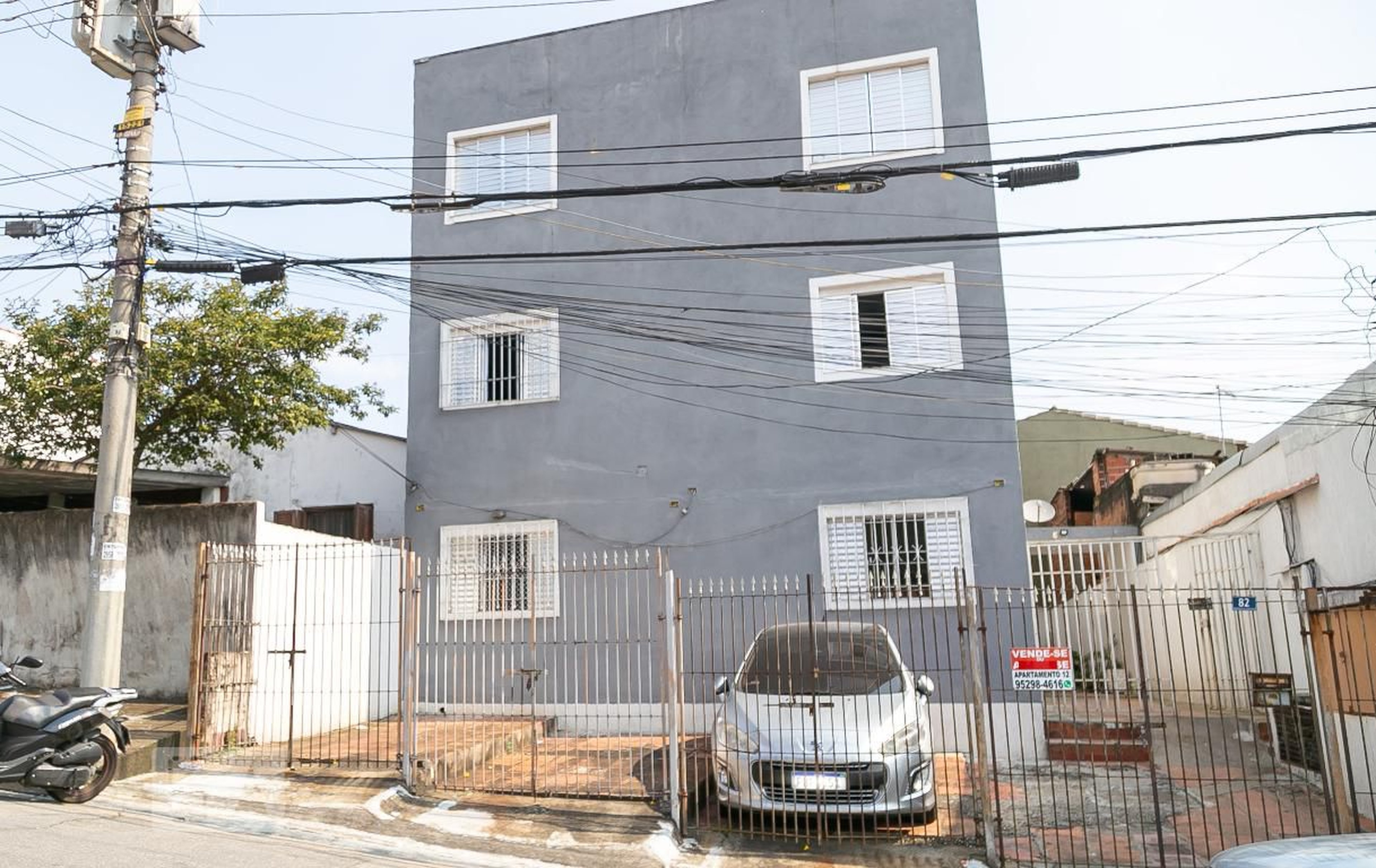 Fachada Condomínio em Rua Vacaria, 82