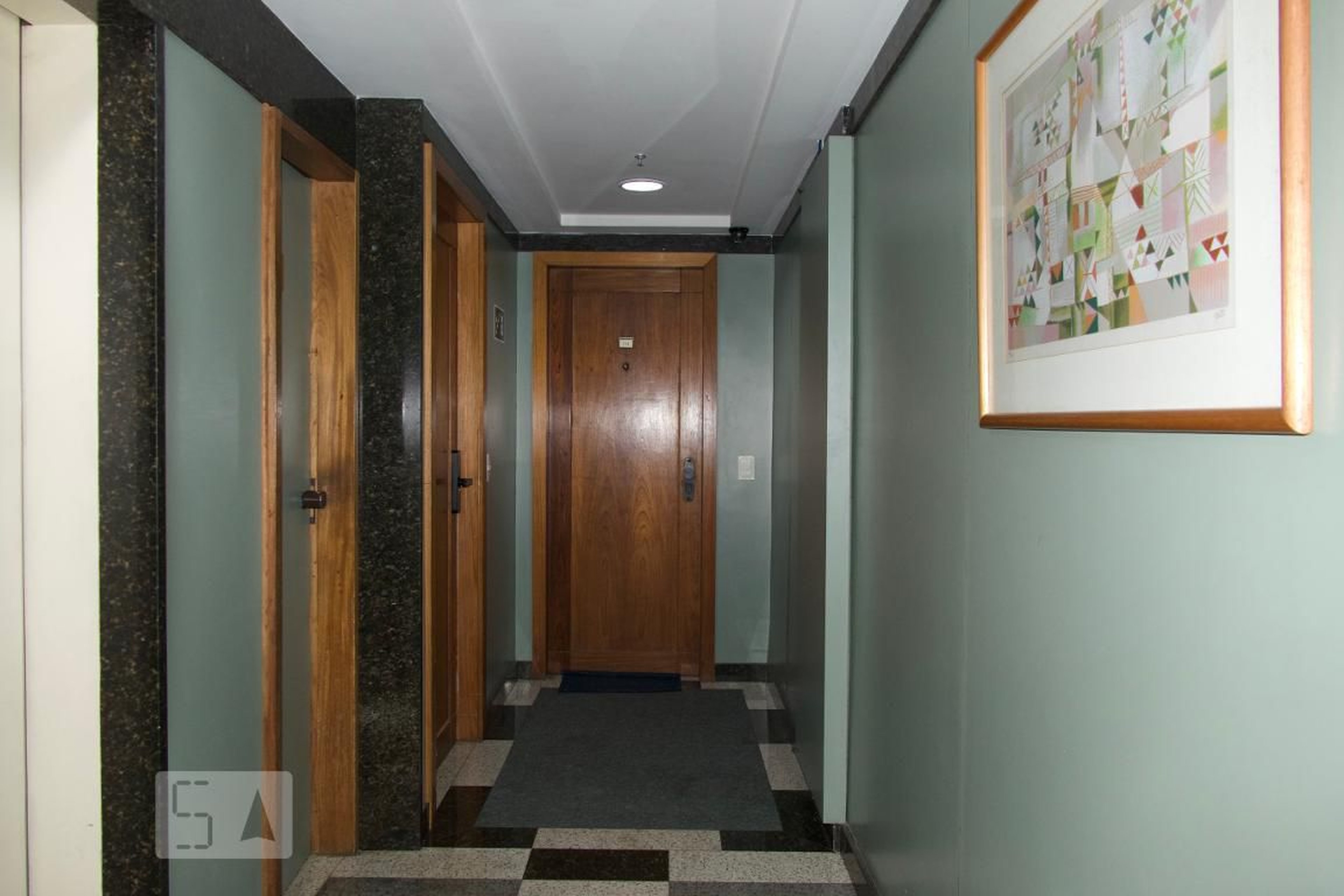 Hall de entrada - Edifício Vieira Souto 500