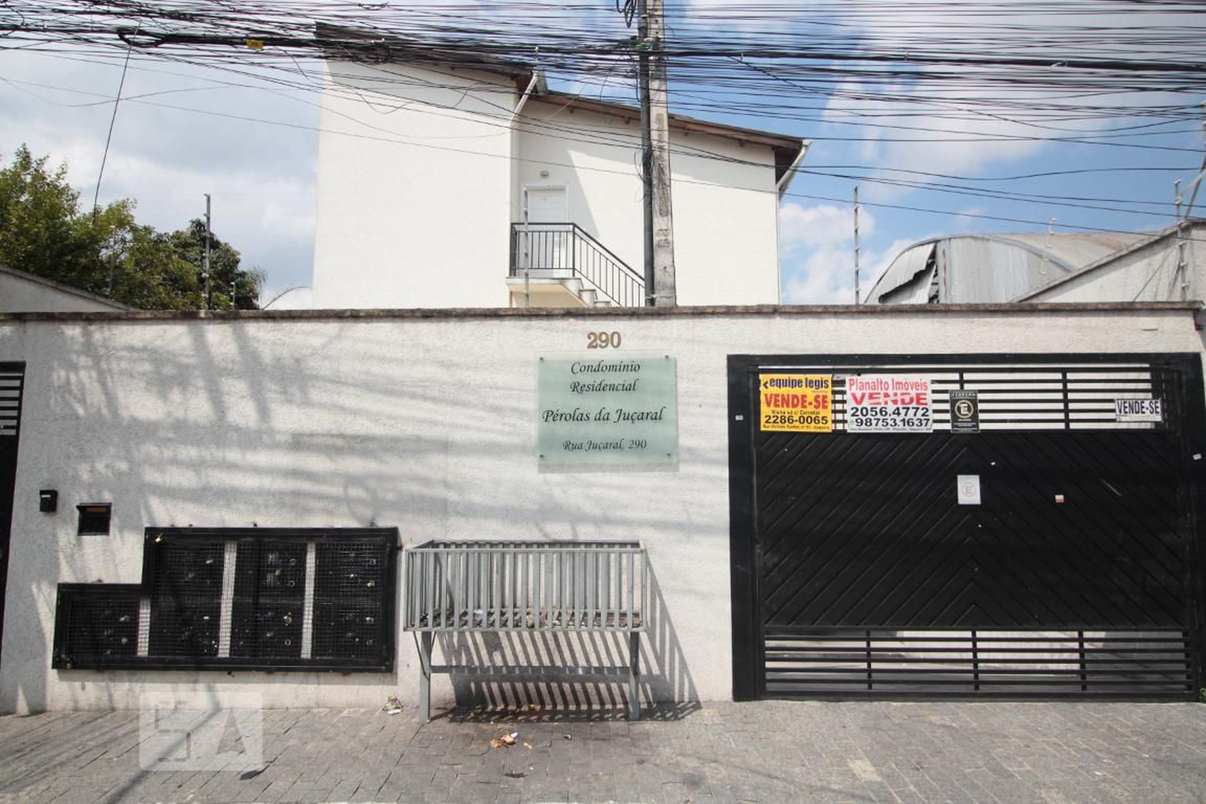 Fachada do Condomínio Residencial Pérolas da Juçaral