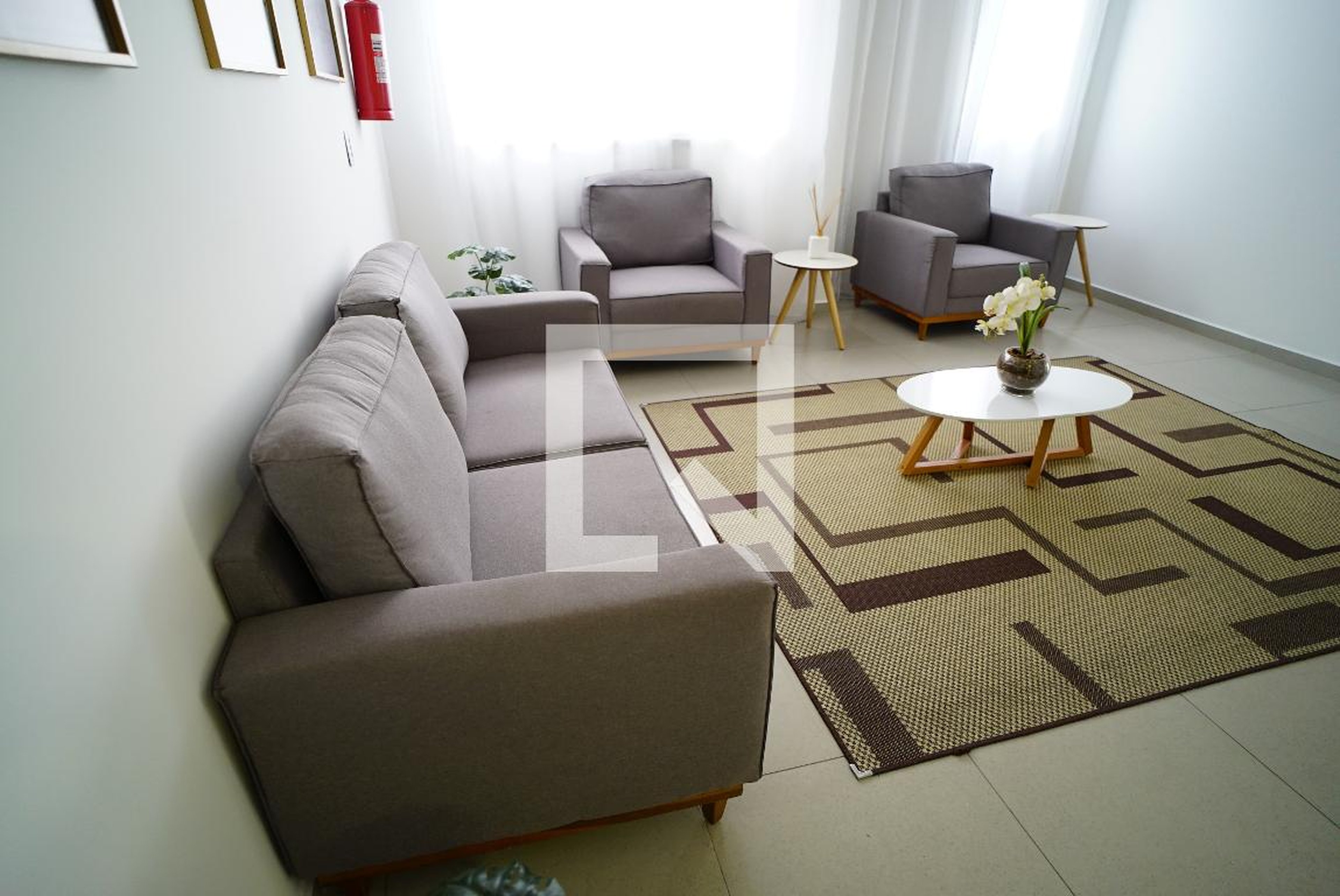 Hall social Condomínio em Rua Pangaré, 460