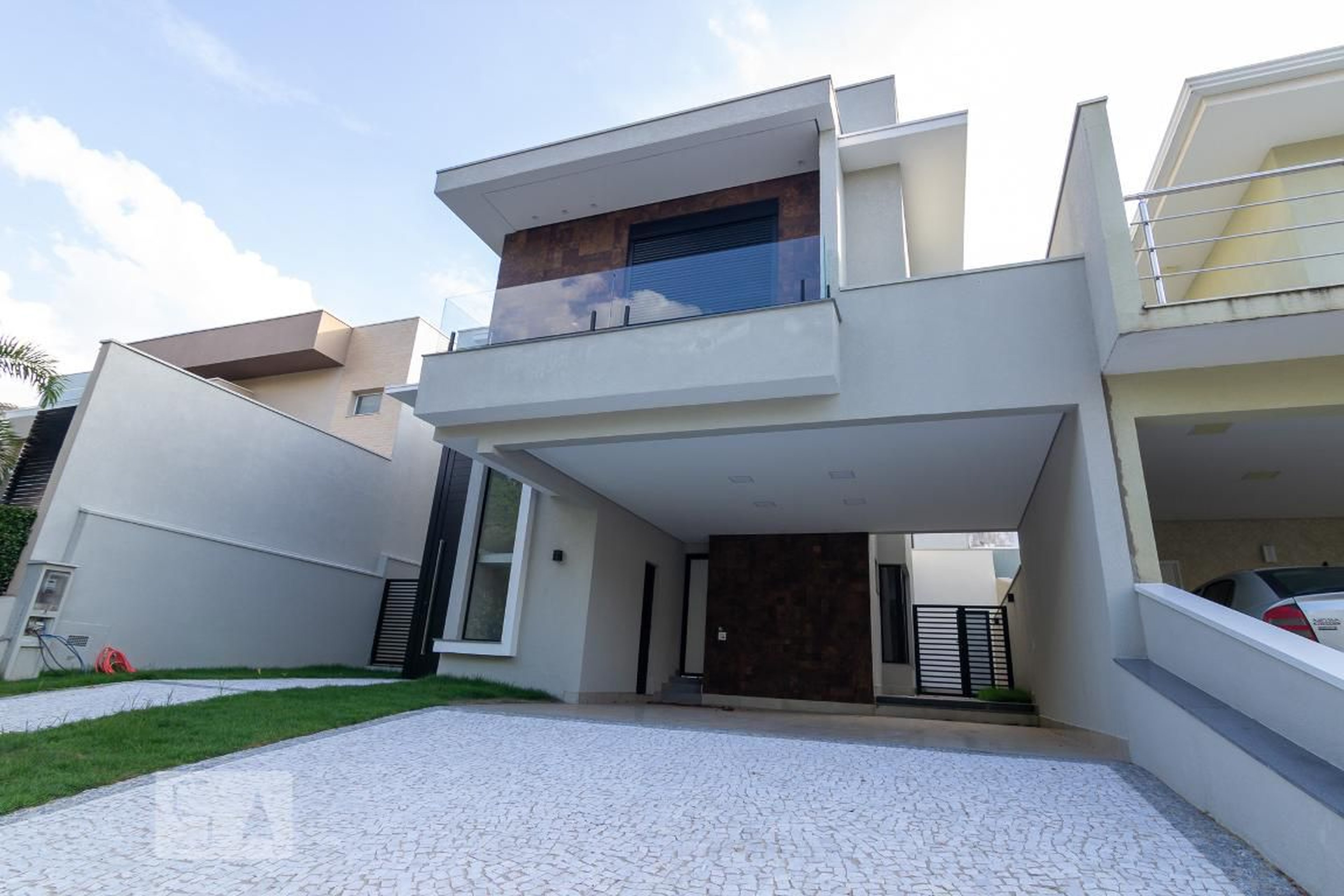 Fachada Condomínio em Rua Francisco Von Zuben, 0