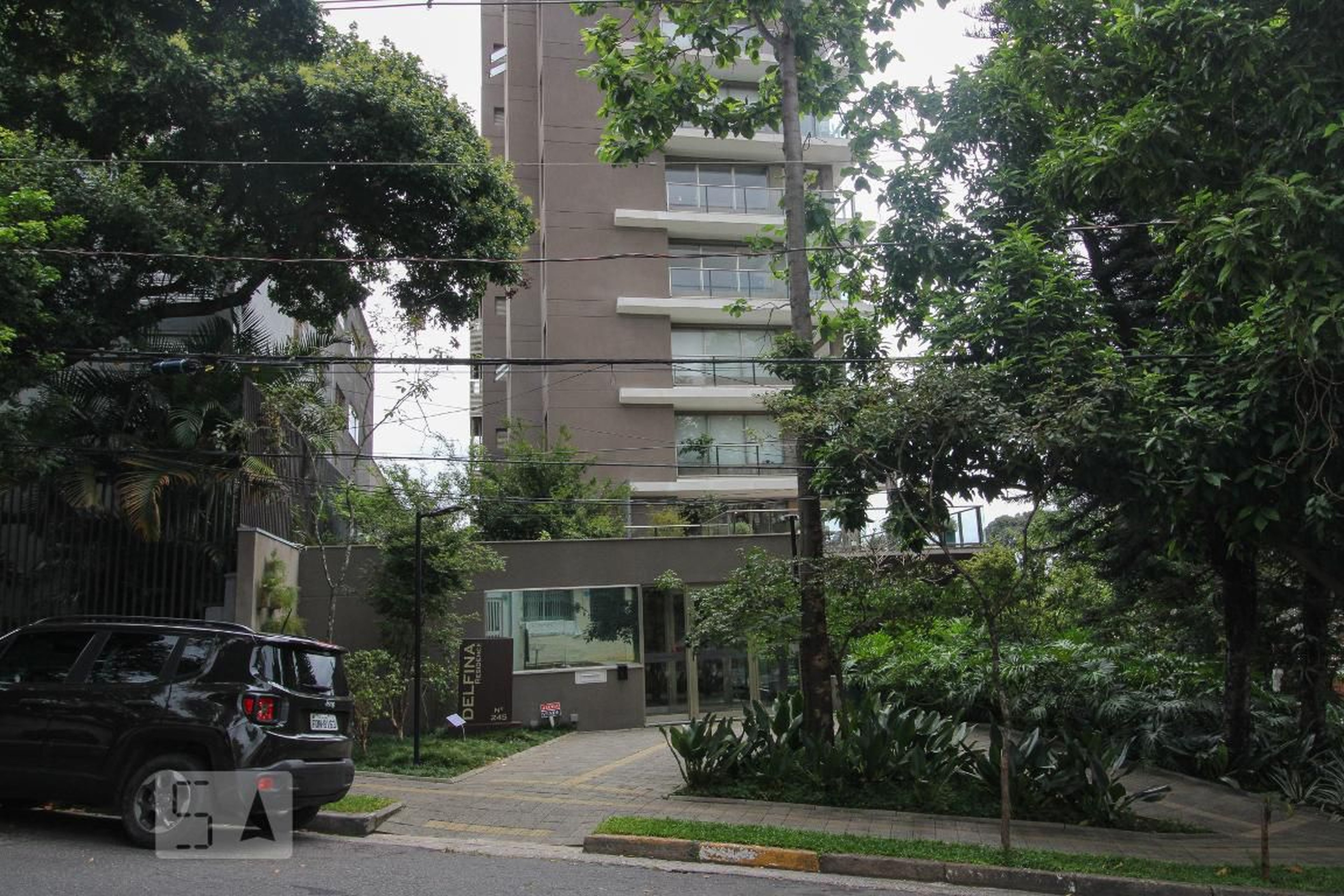 Fachada do Prédio Edifício Delfina Residence