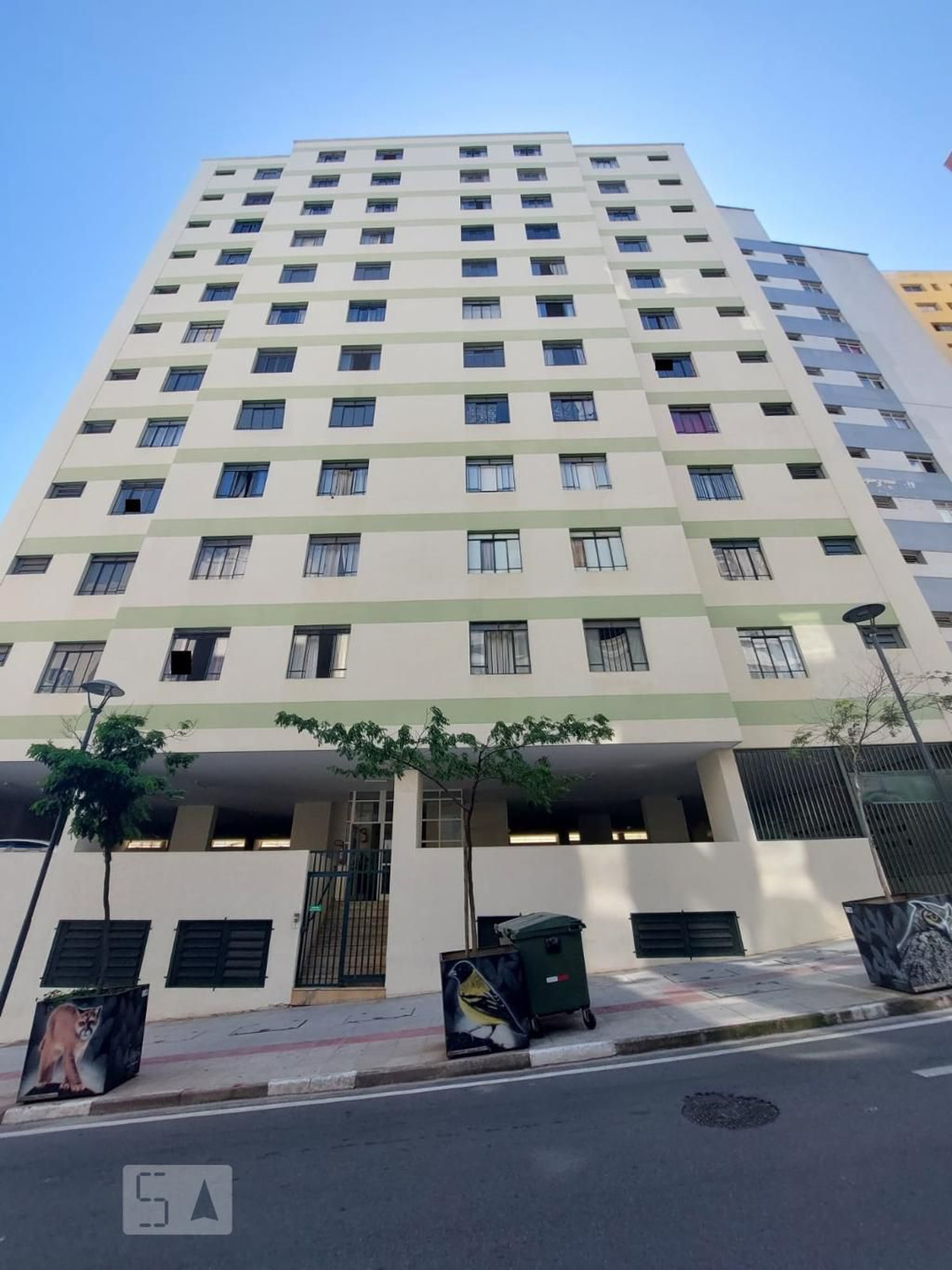 Fachada Condomínio em Avenida Francisco Glicério, 1713