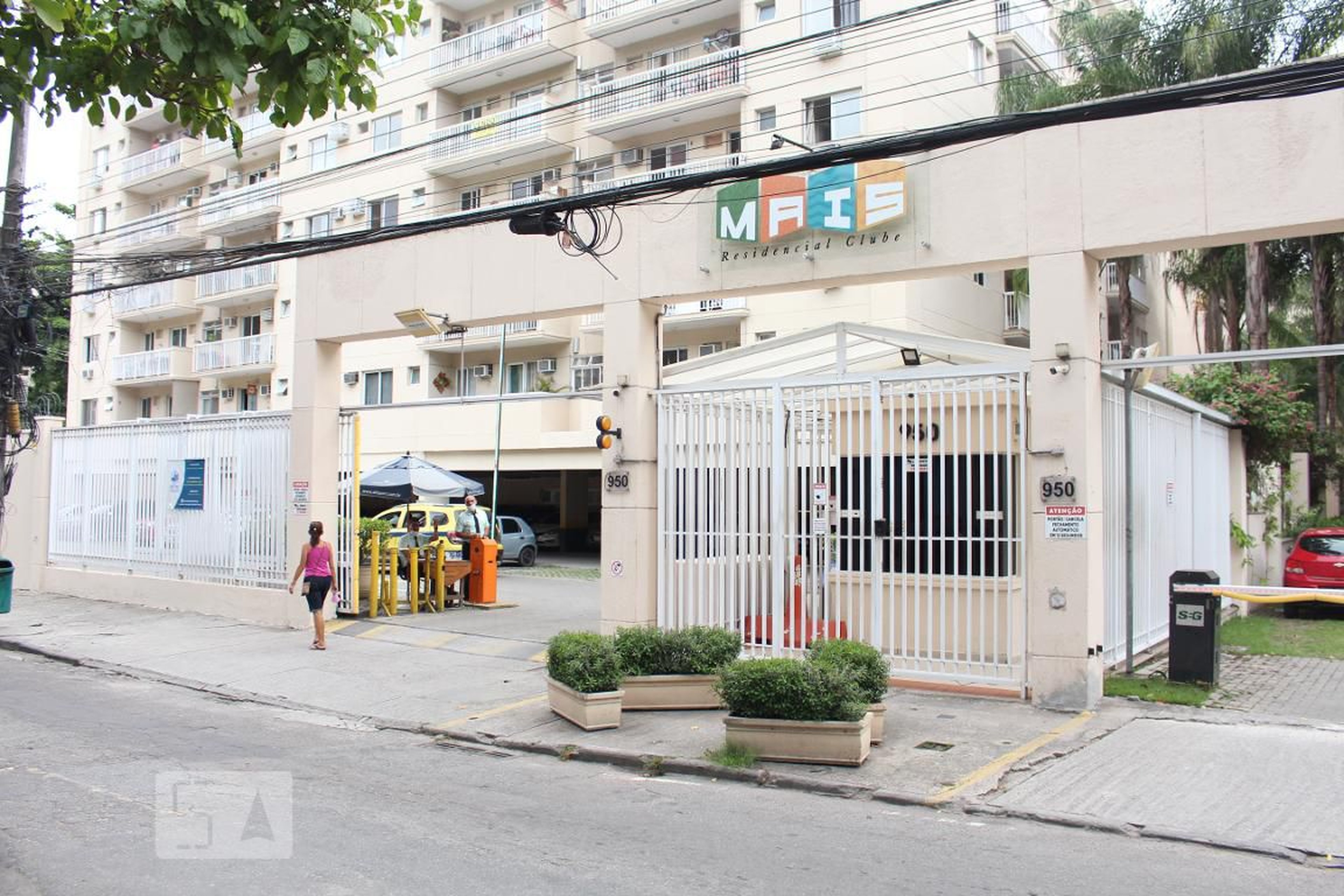 Fachada do Condomínio Condomínio Mais Residencial Clube