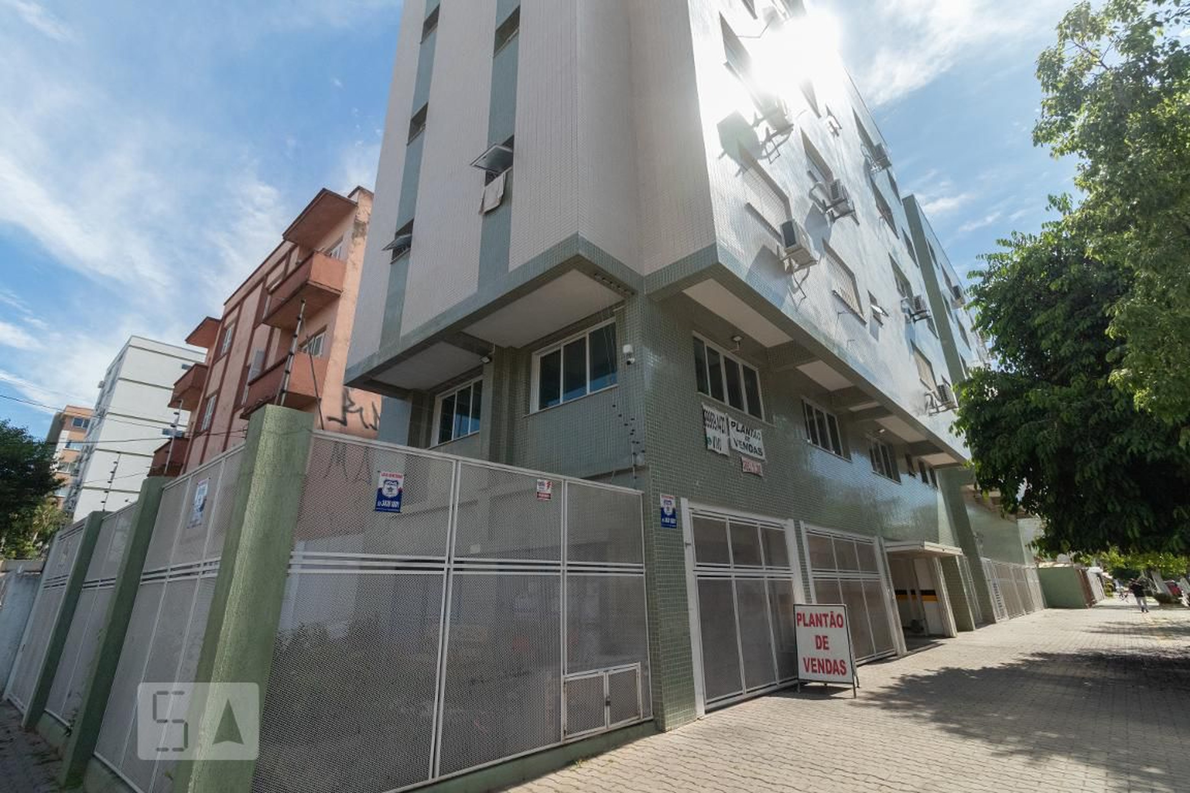 Fachada Condomínio em Rua Barão do Gravataí, 737