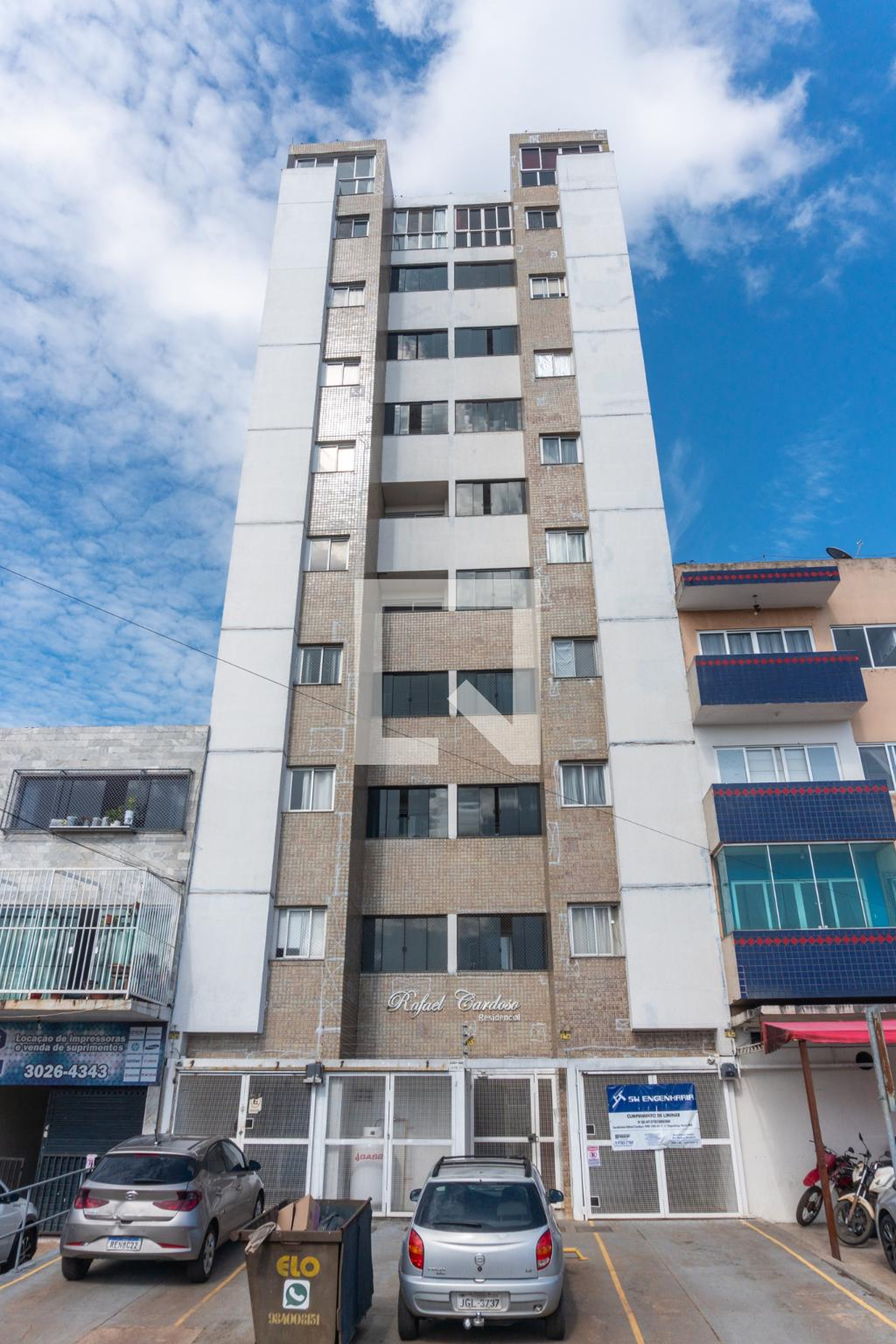 Fachada do Prédio Condomínio em SETOR D NORTE CND 1 LT 4, s/n