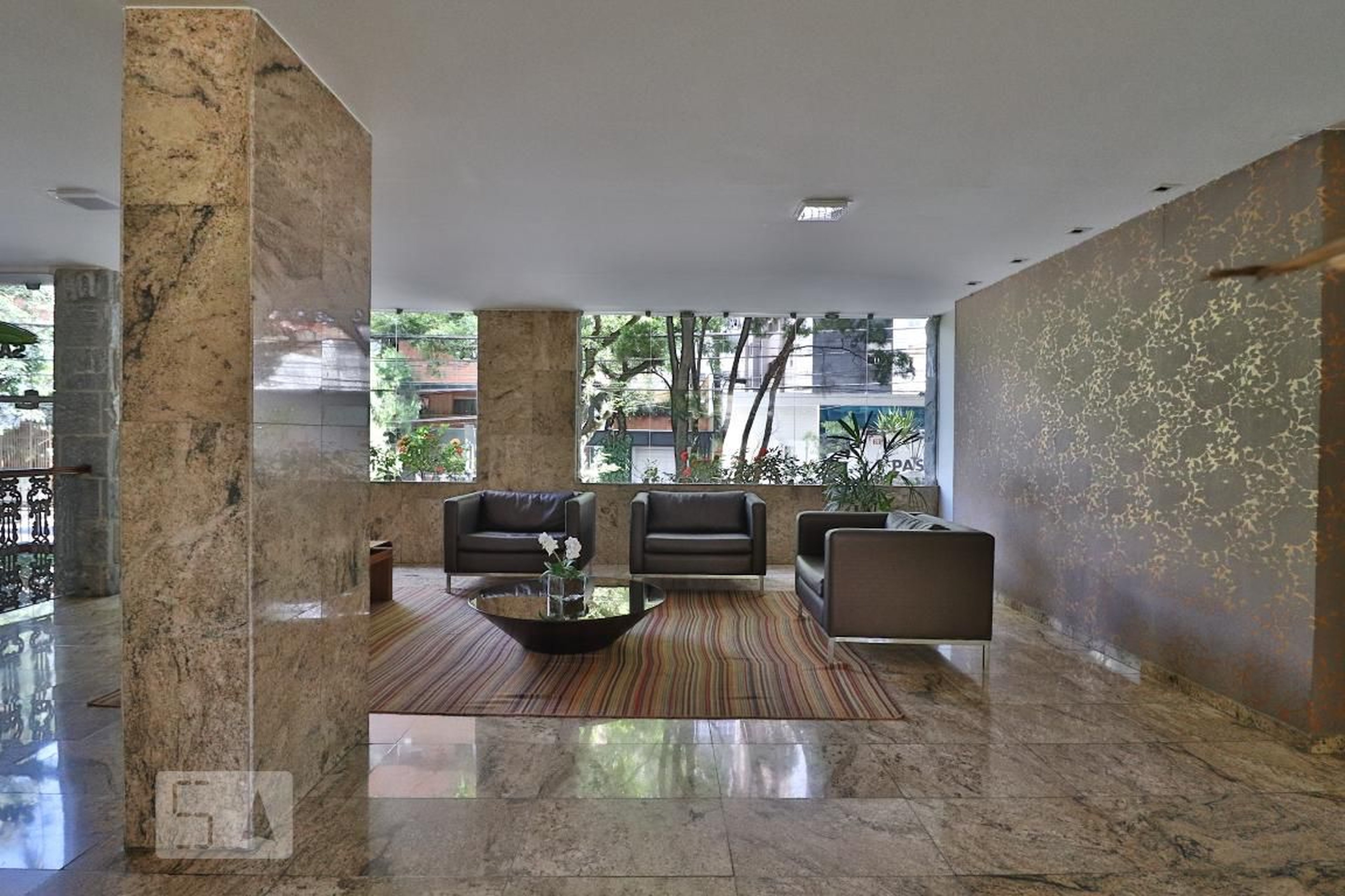 Hall social - Edifício Santo Agostinho