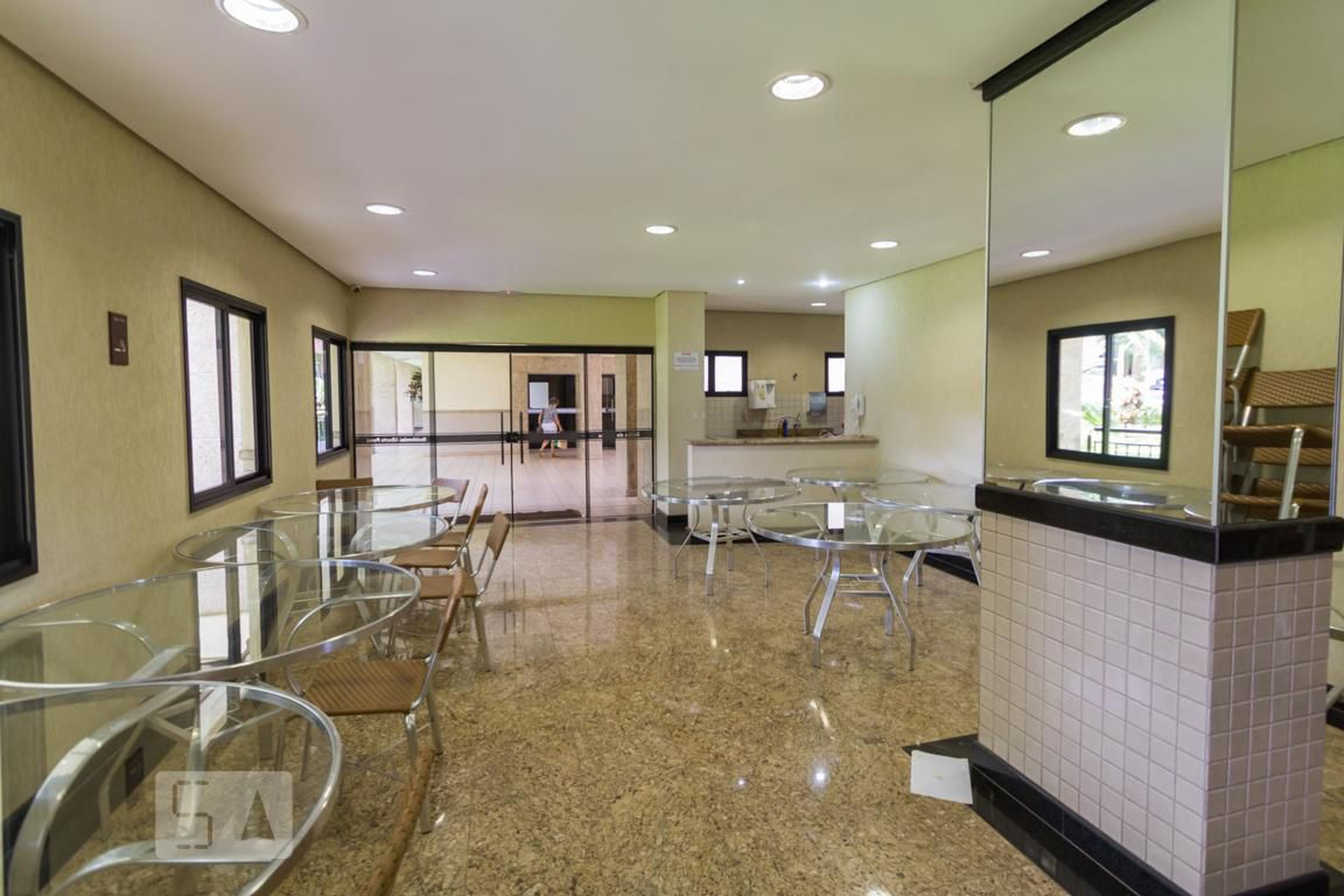 Área comum - Salão de festas - Residencial Alberto Pereira