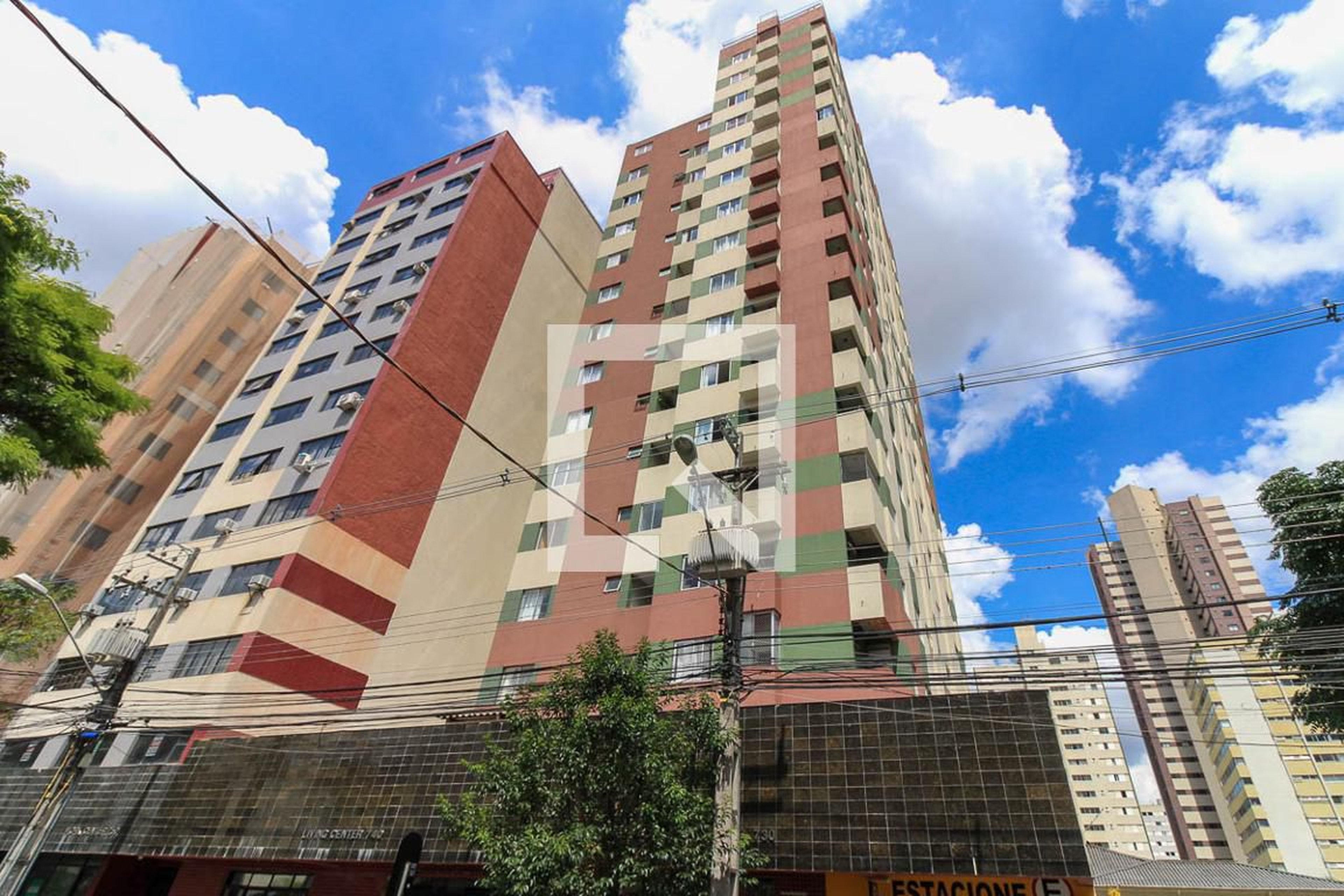 Fachada Condomínio Studio Living Center