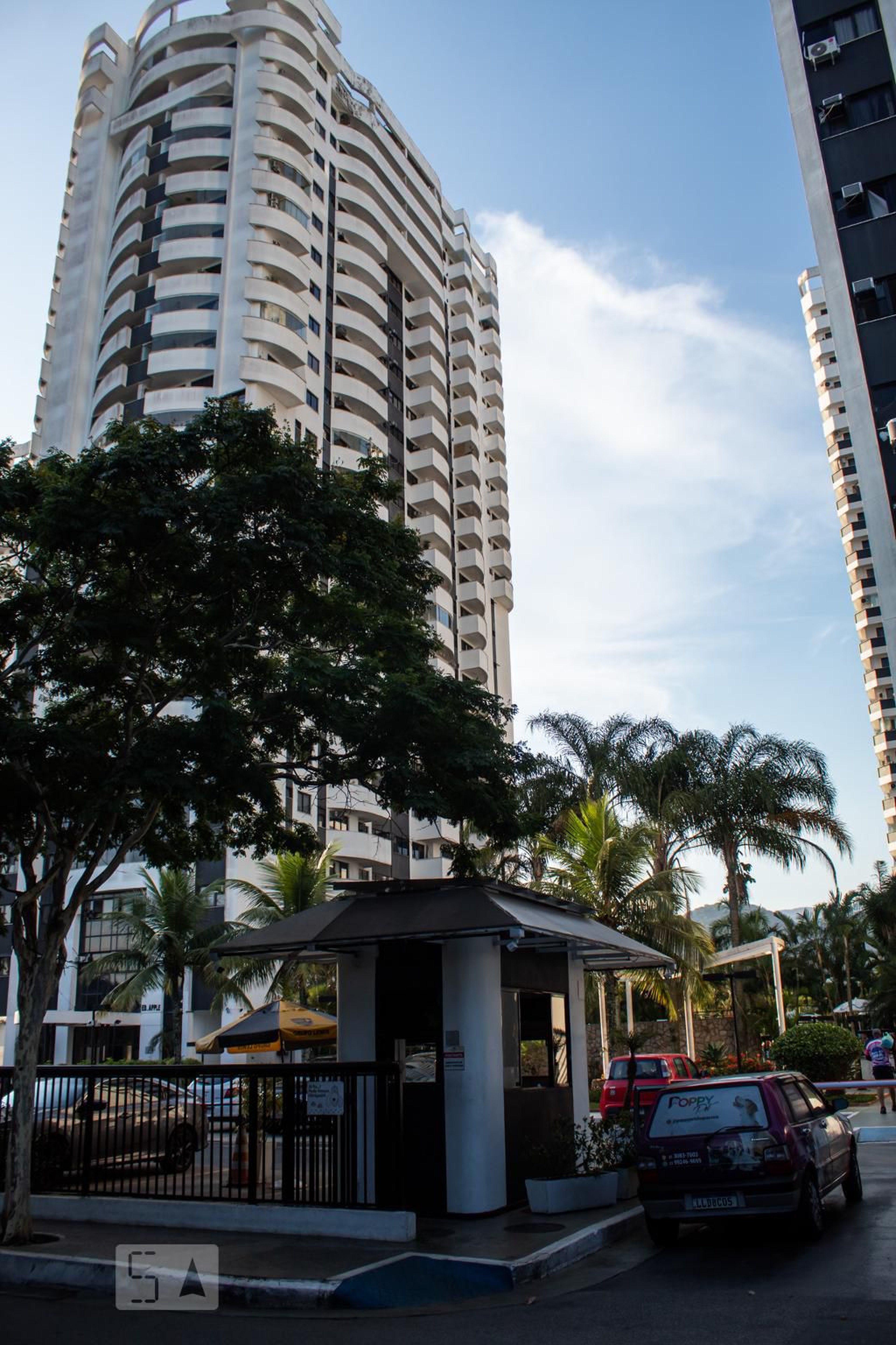Fachada do Condomínio Condomínio Barra Bali