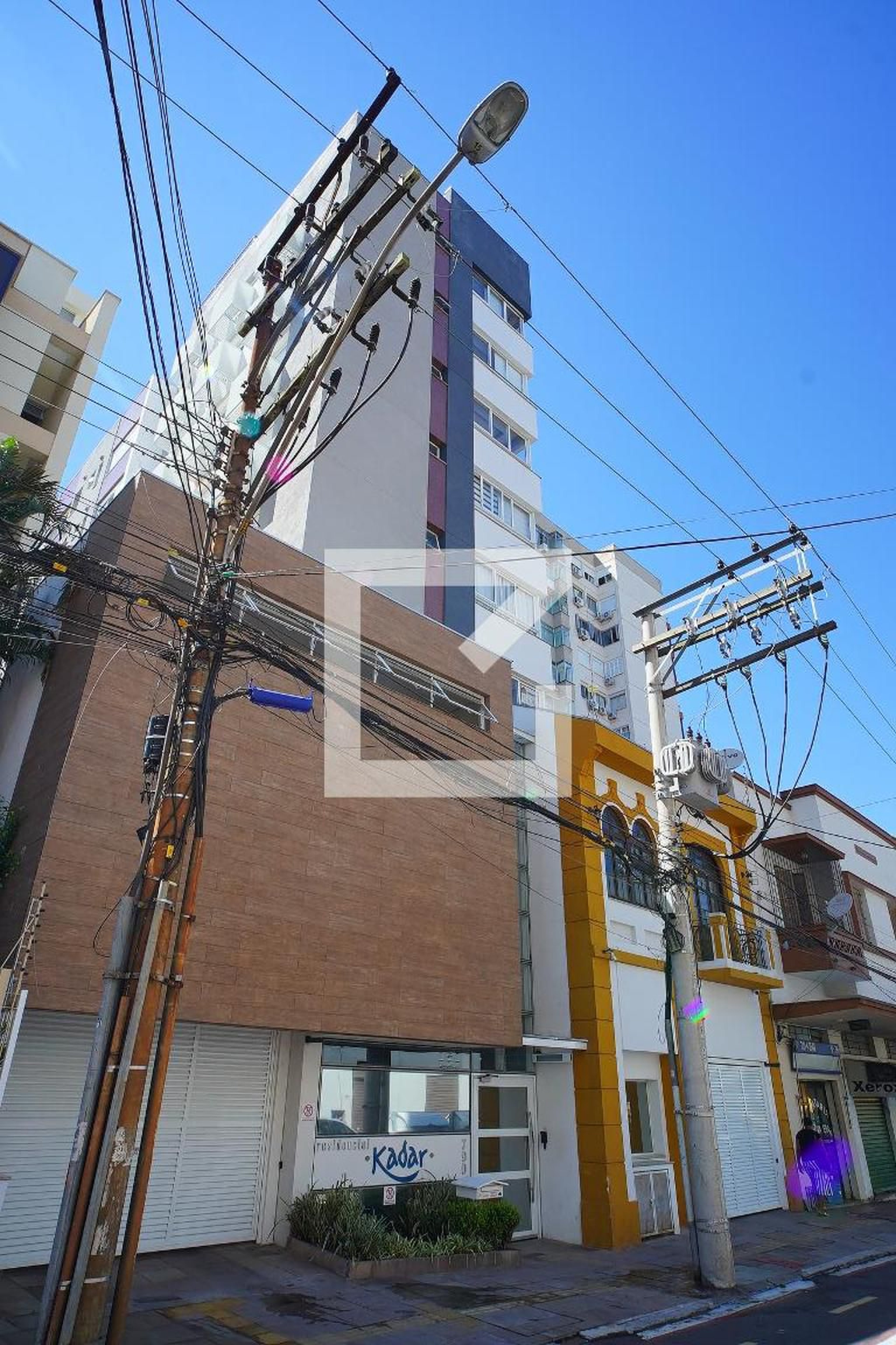 Fachada do Condomínio Residencial Kadar