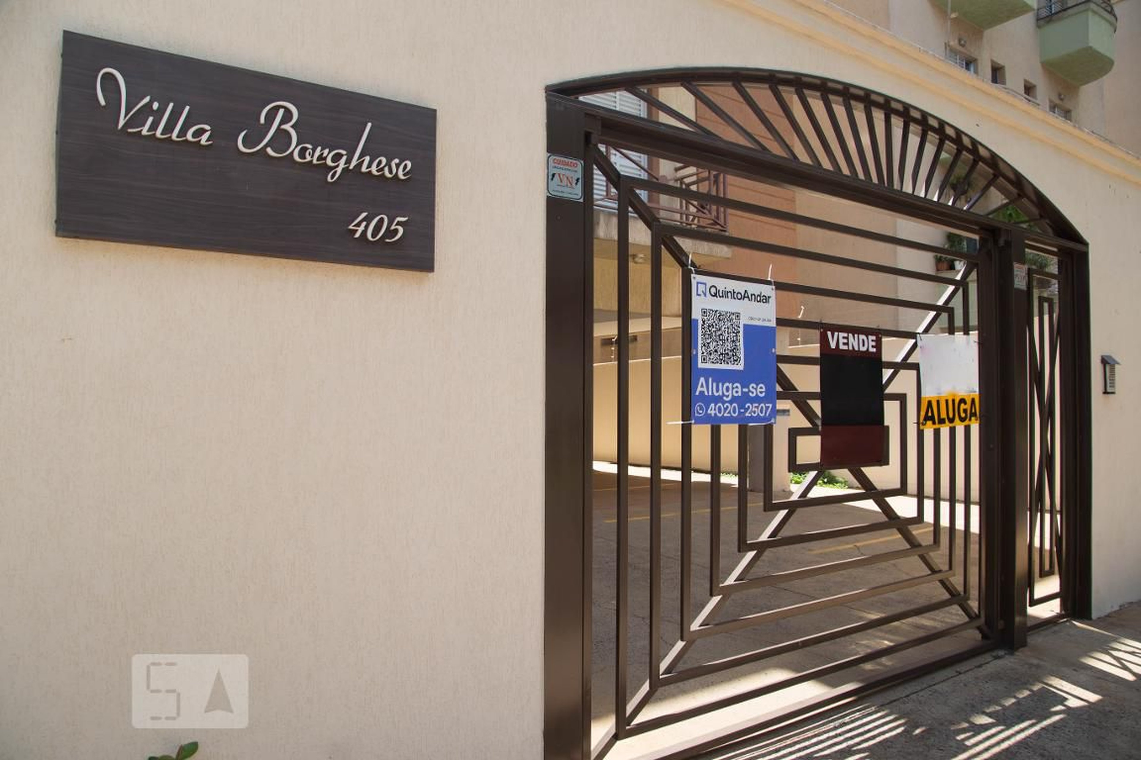 Fachada Edifício Villa Borghese