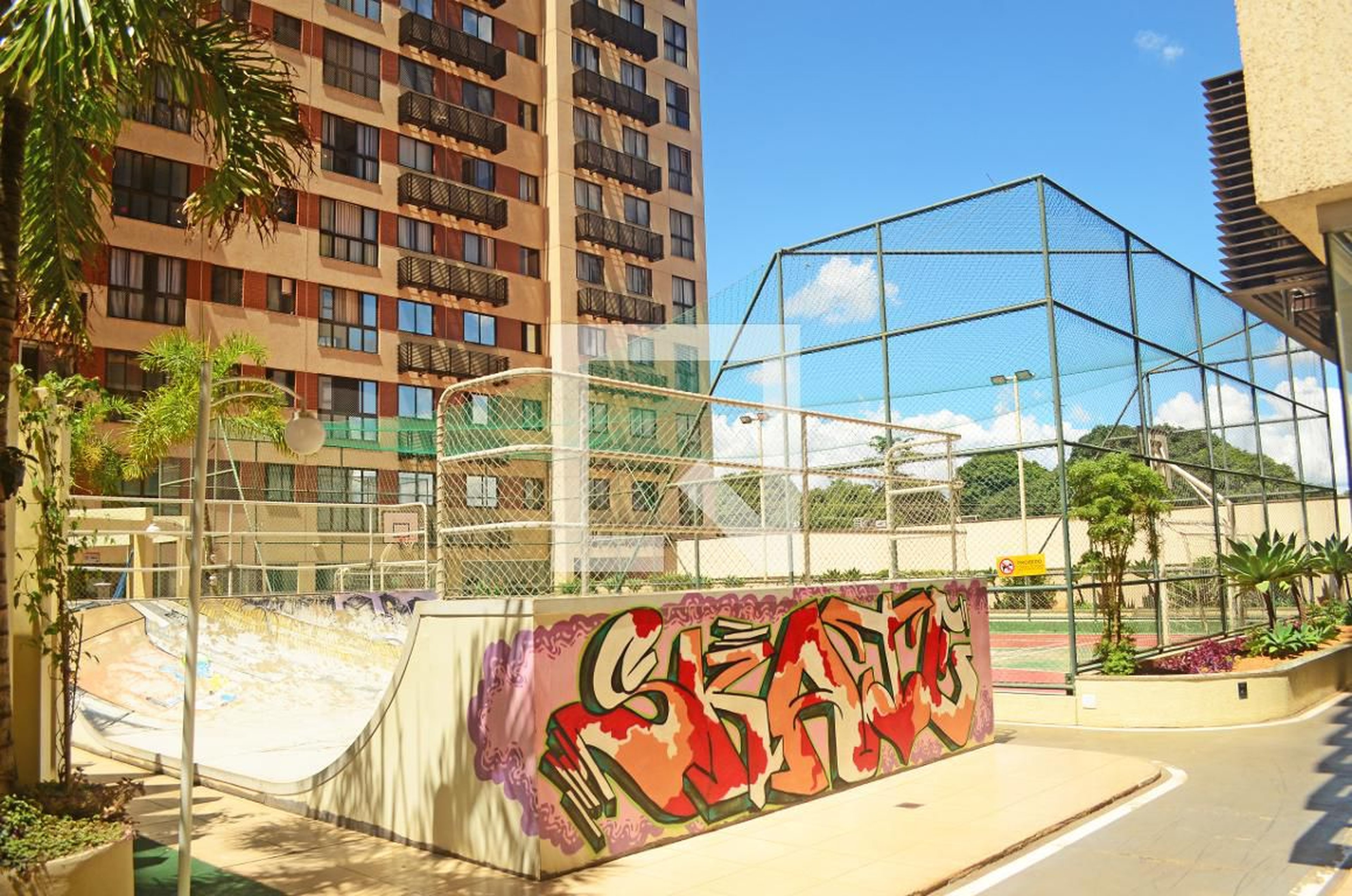 Área comum - Quadra Esportiva - 