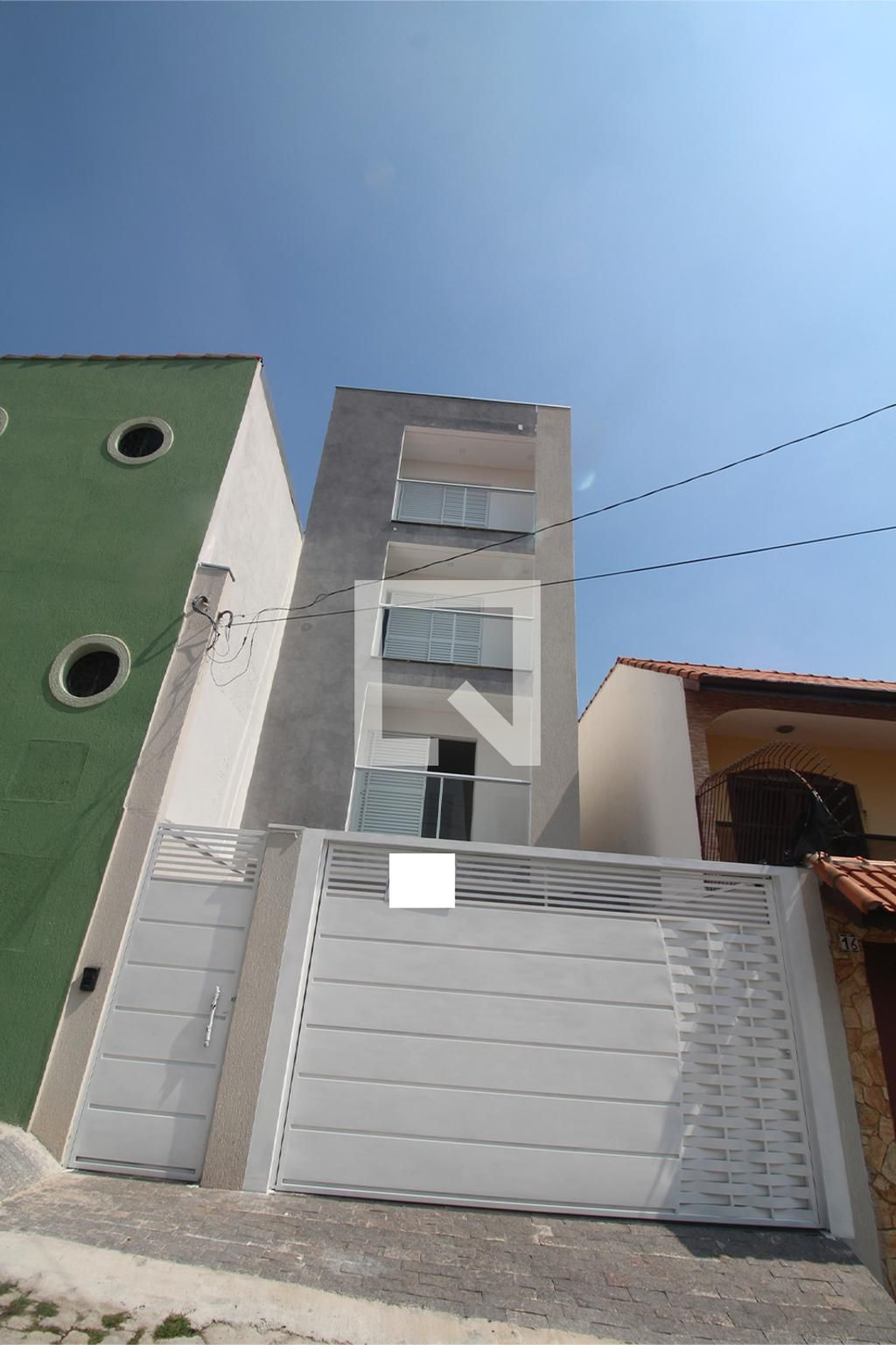 Fachada Condomínio em Rua Caturai, 15