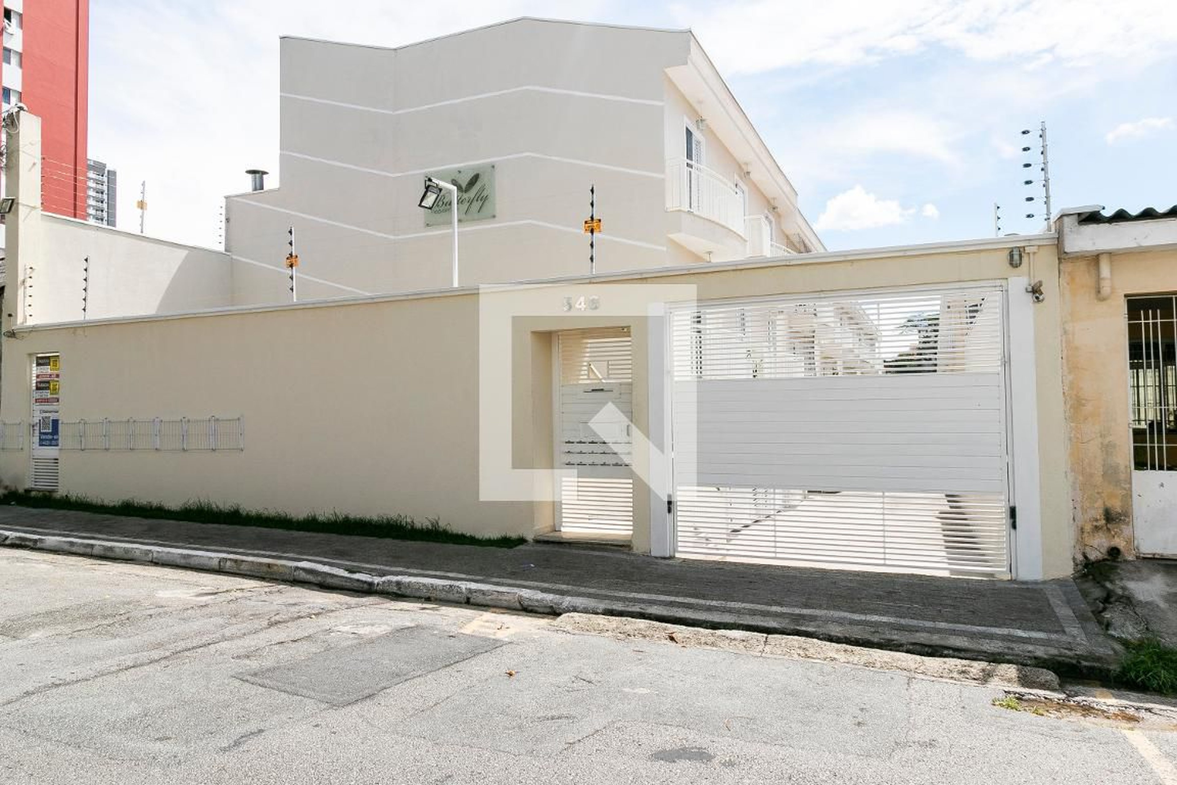 Fachada do Condominio Condomínio Butterfly Residence