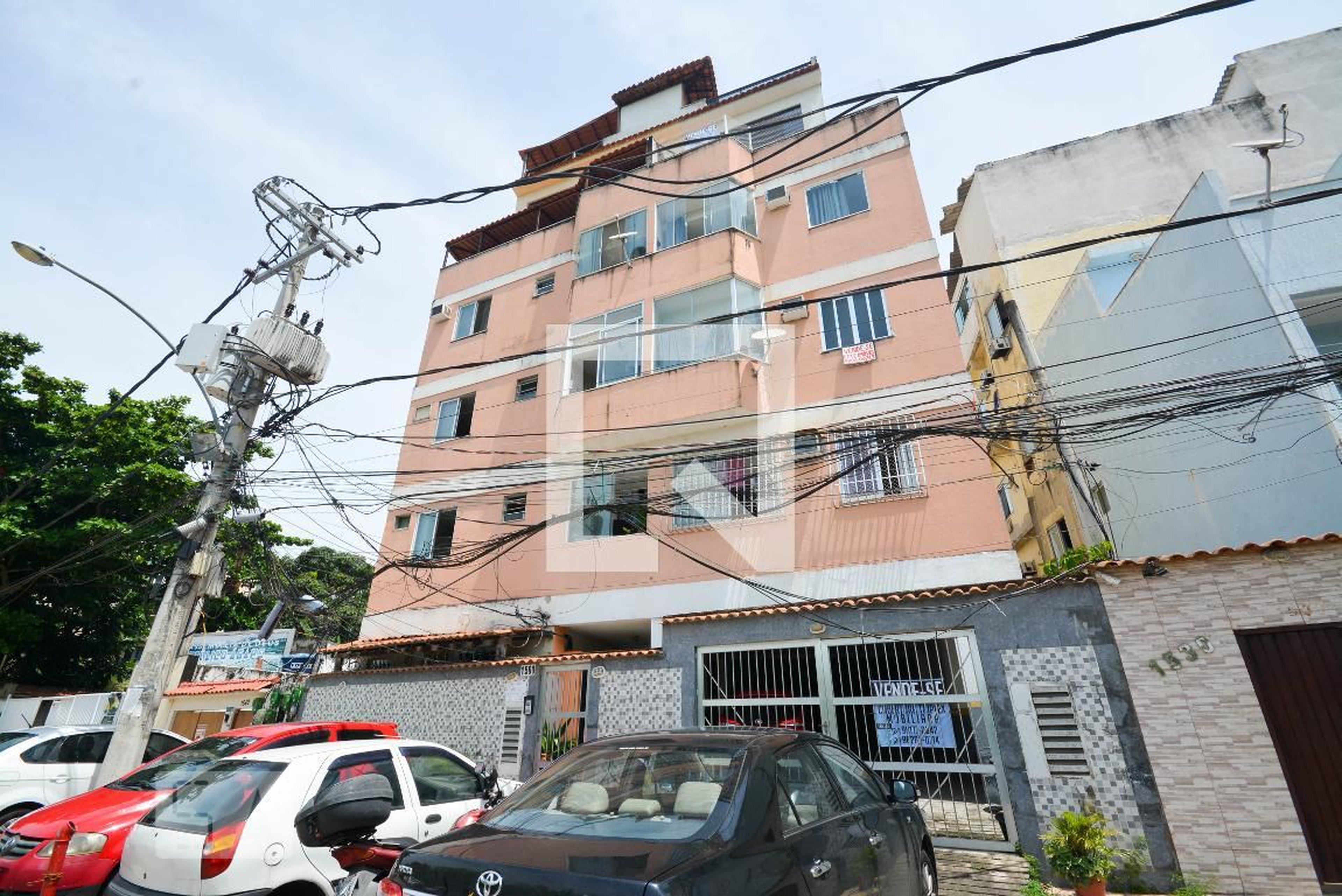 Fachada Condomínio em Avenida Jarbas de Carvalho, 1560