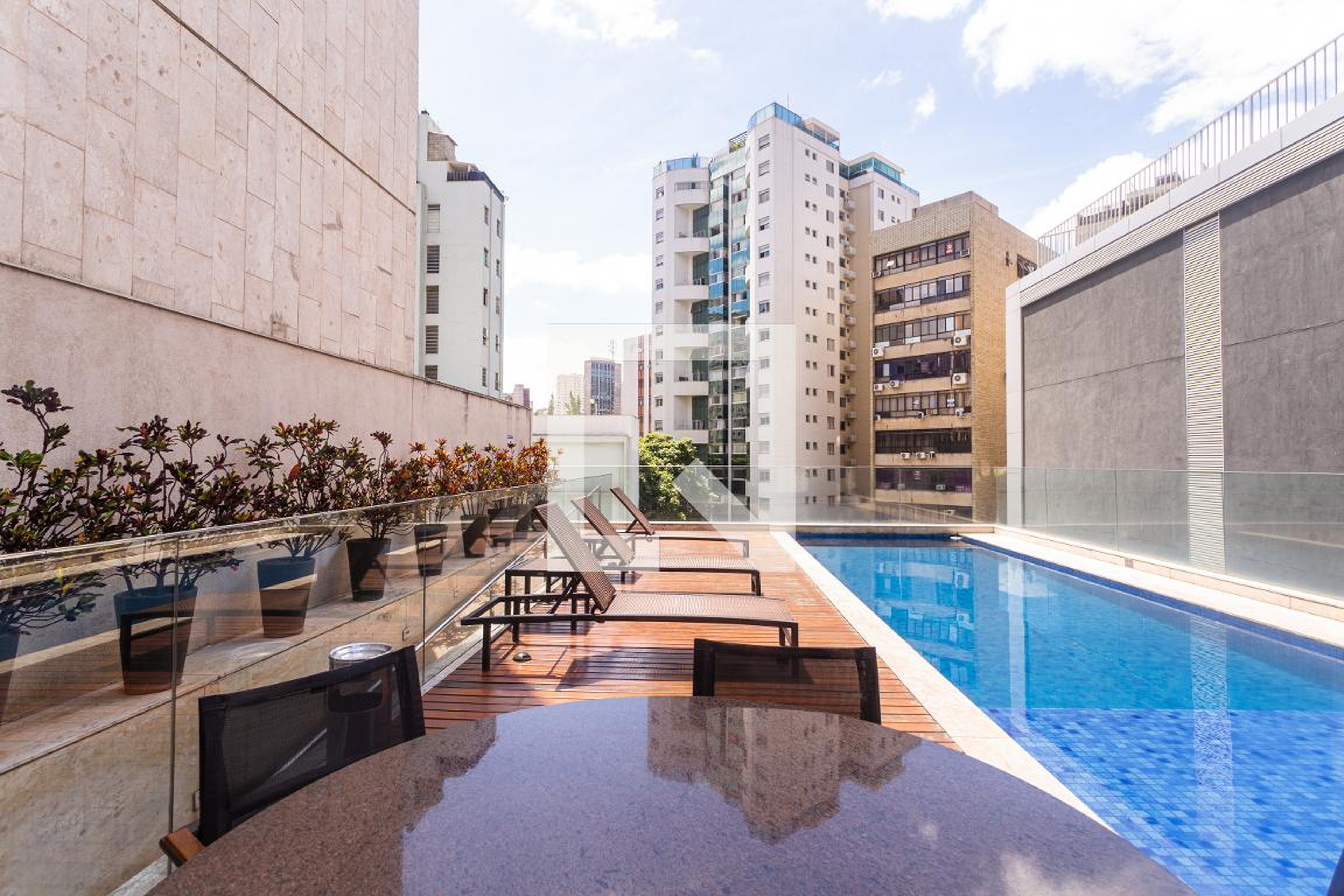 Área da Piscina - Edifício San Francisco