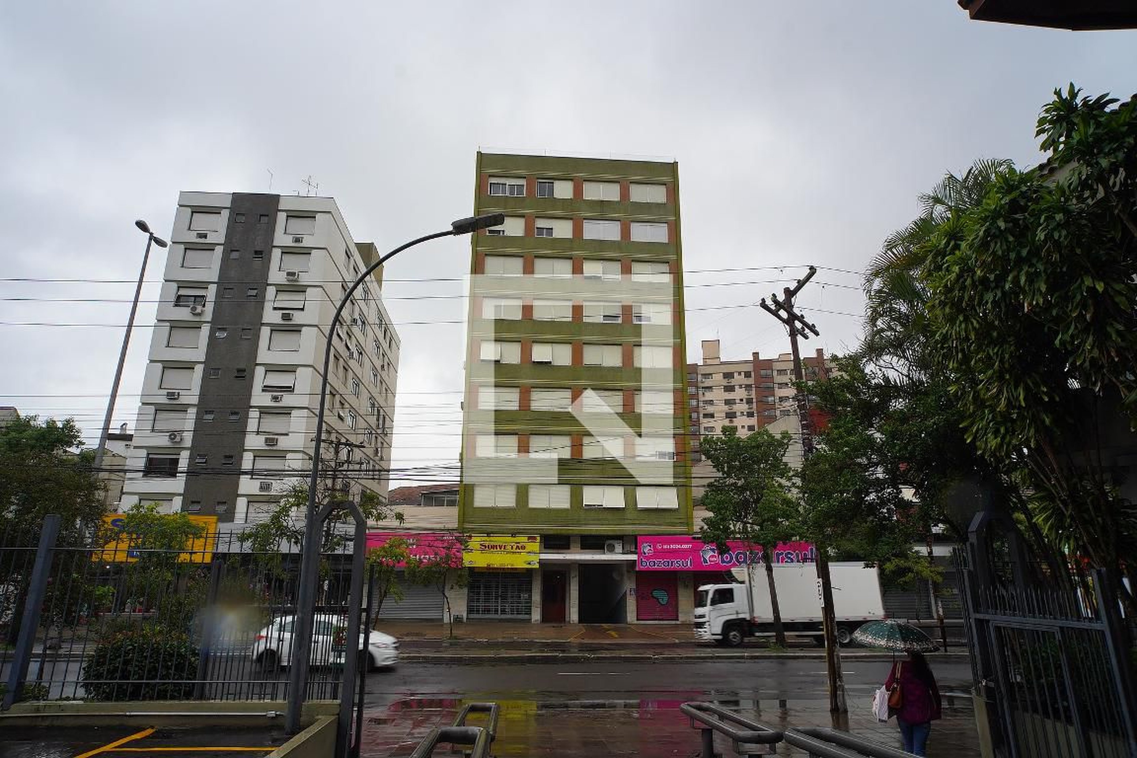 Fachada do Condomínio Edifício Ouro Preto