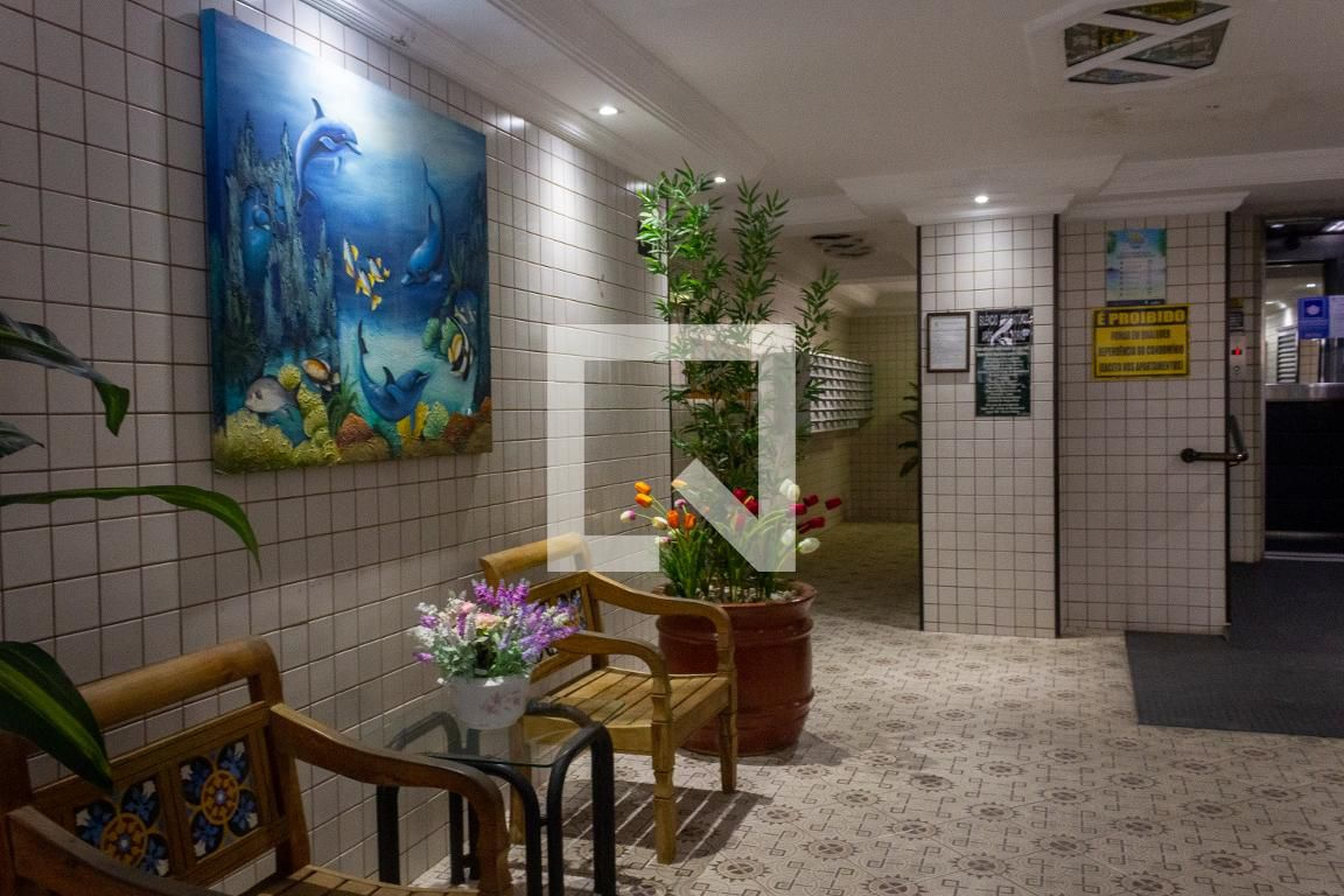 Hall de entrada - Edificio Cidade de Osasco