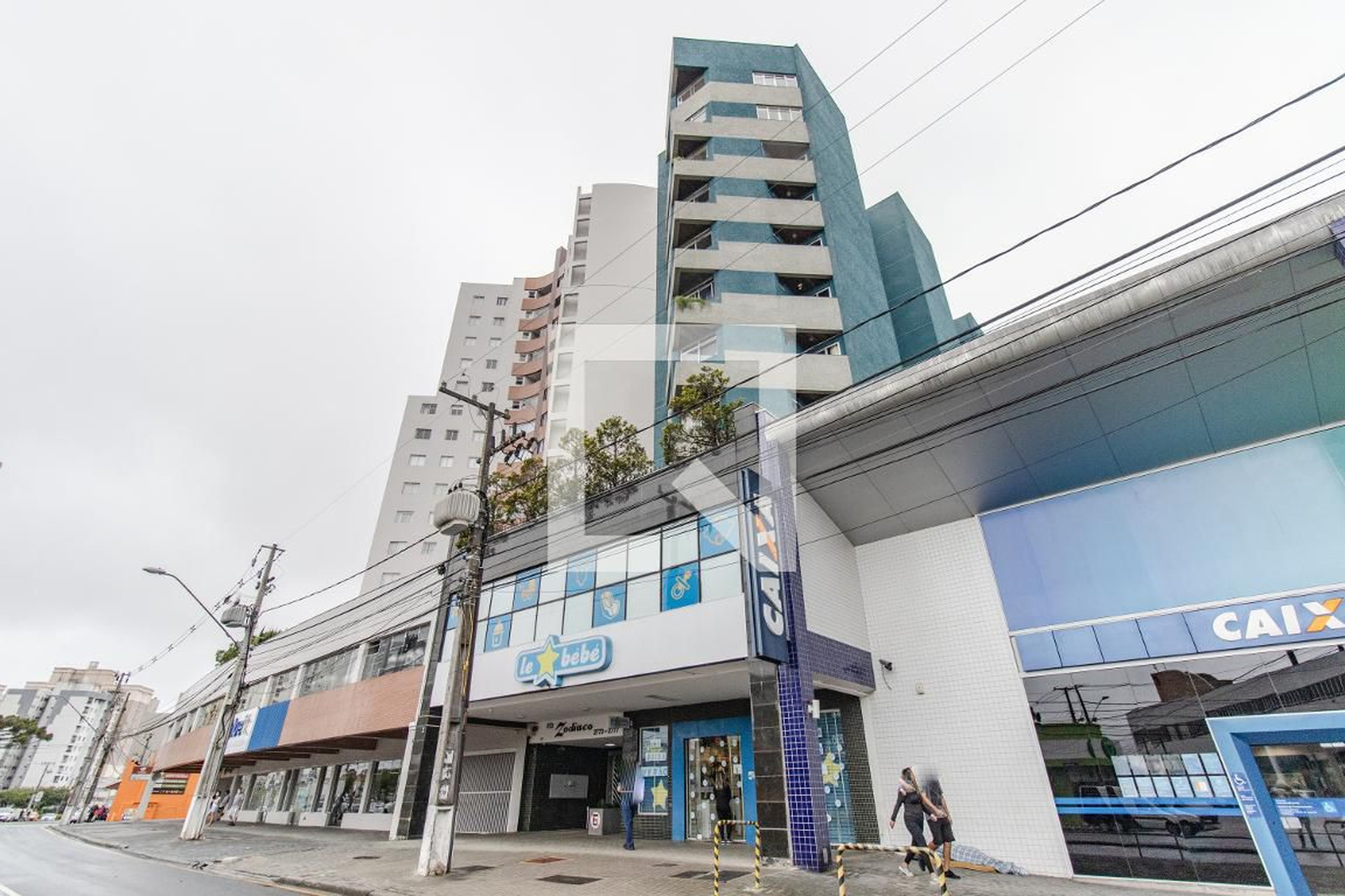 Fachada do Condomínio Edifício Zodiaco